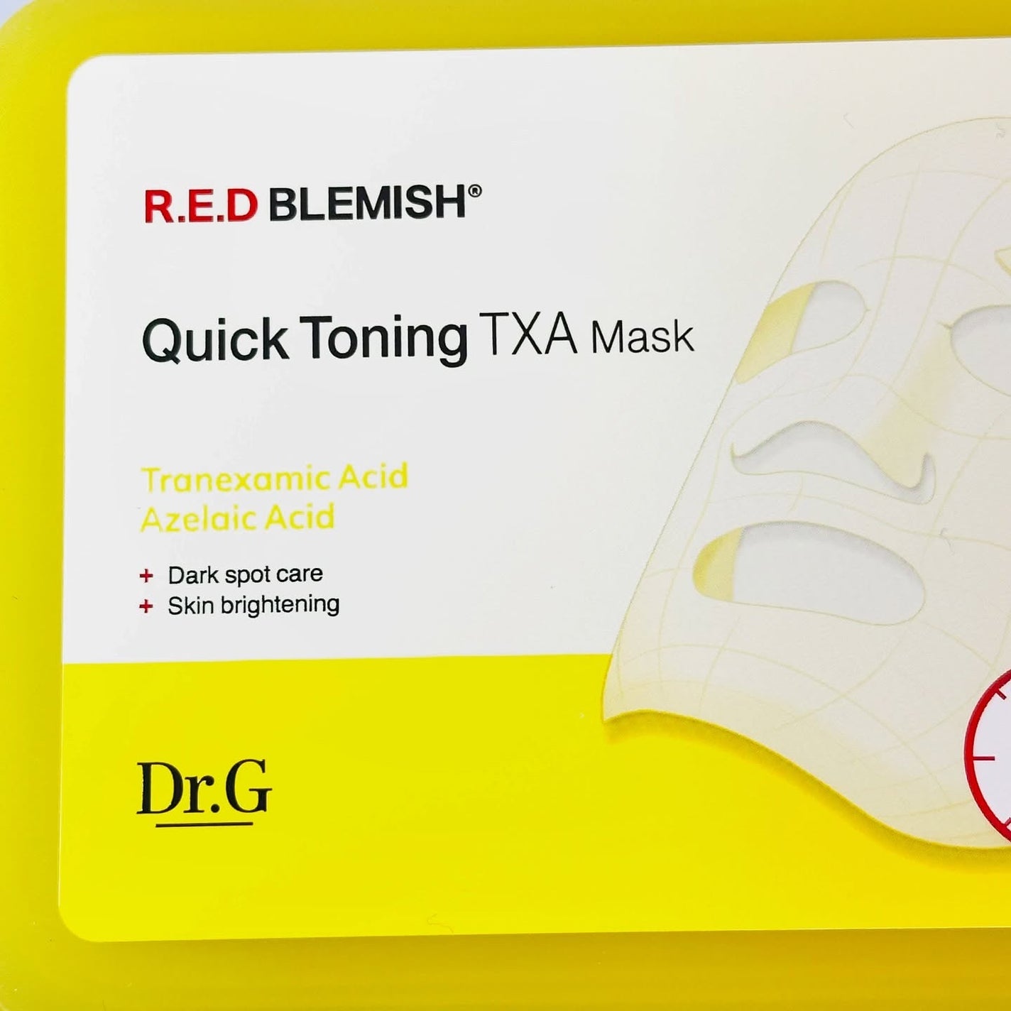 レッドブレミッシュ クイックトーニングTXAマスク/Dr.G/シートマスク・パックを使ったクチコミ(1枚目)