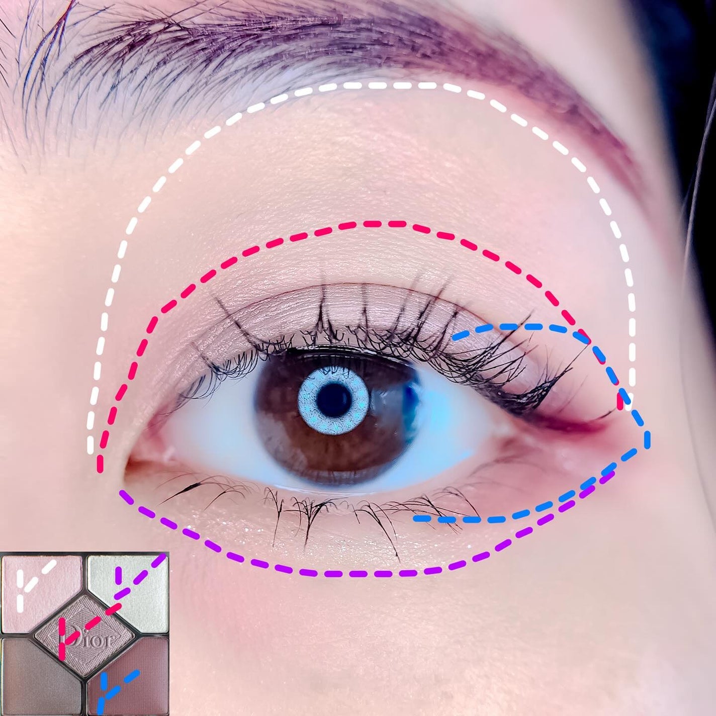 【旧】サンク クルール クチュール/Dior/アイシャドウパレットを使ったクチコミ(2枚目)