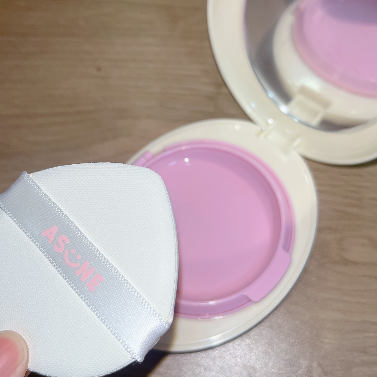 マットカバークッションファンデーション/ASUNE /クッションファンデーションを使ったクチコミ（2枚目）