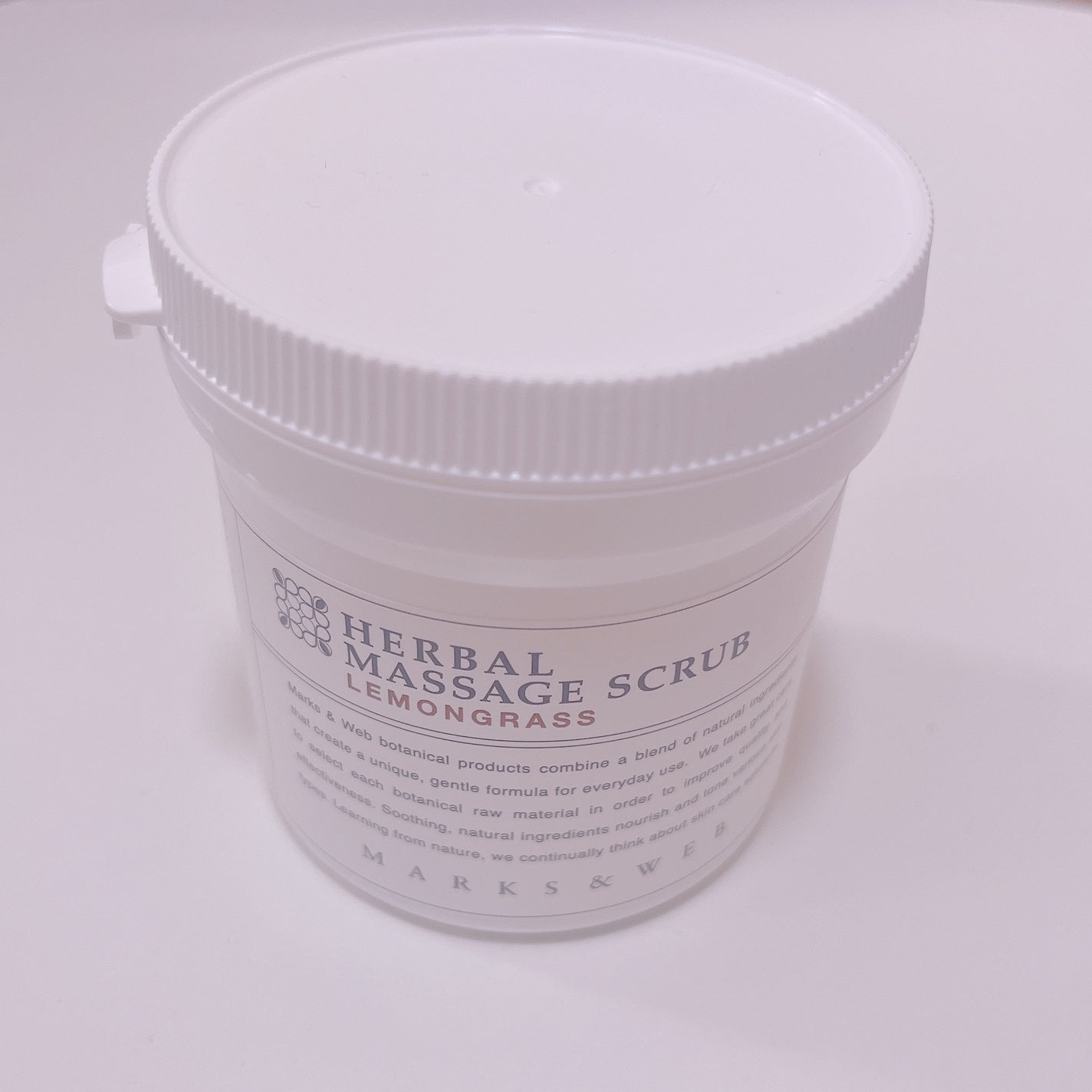 ハーバルマッサージスクラブ/MARKS&WEB/ボディスクラブを使ったクチコミ(2枚目)