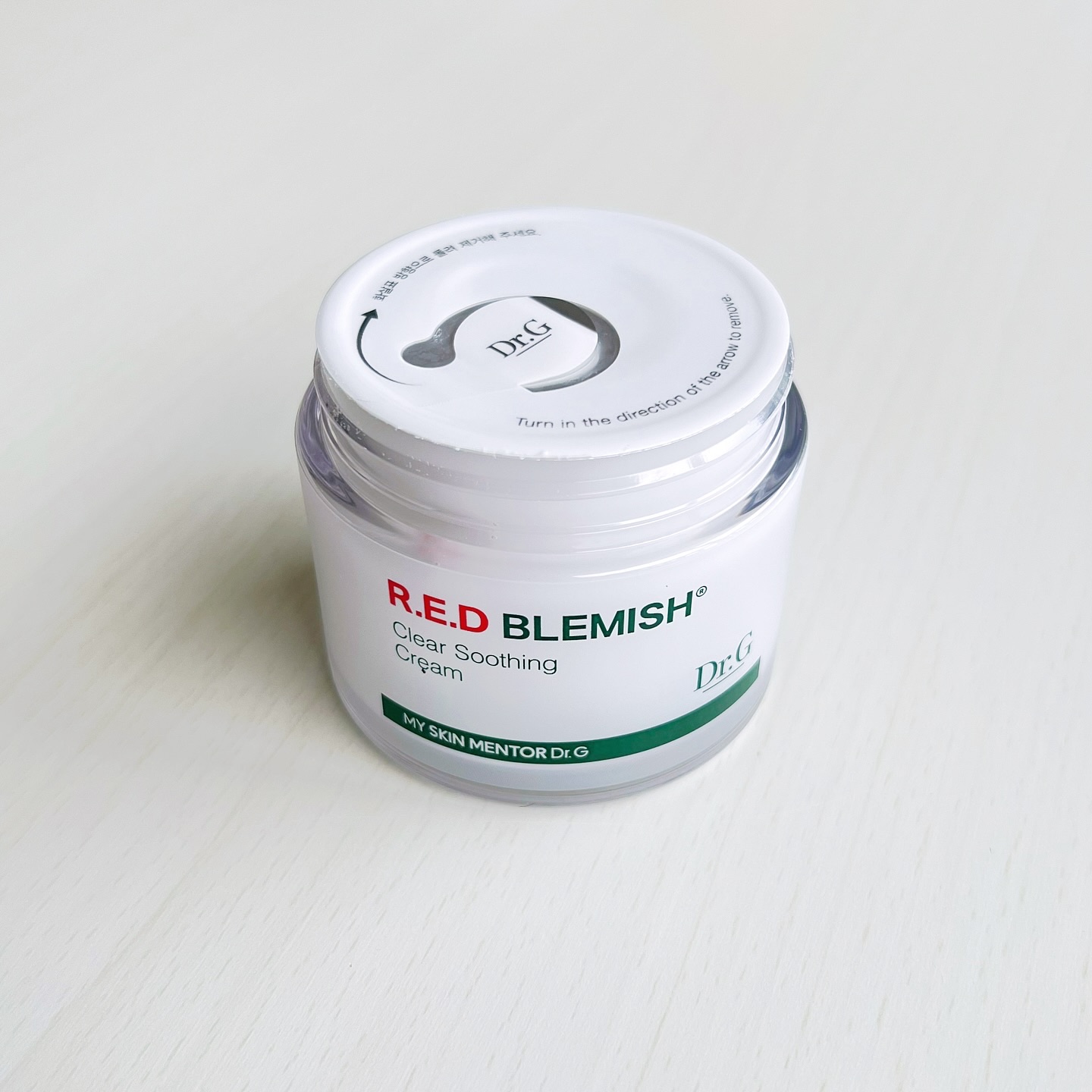 レッドブレミッシュ クリアスージングクリーム/Dr.G/フェイスクリームを使ったクチコミ（2枚目）