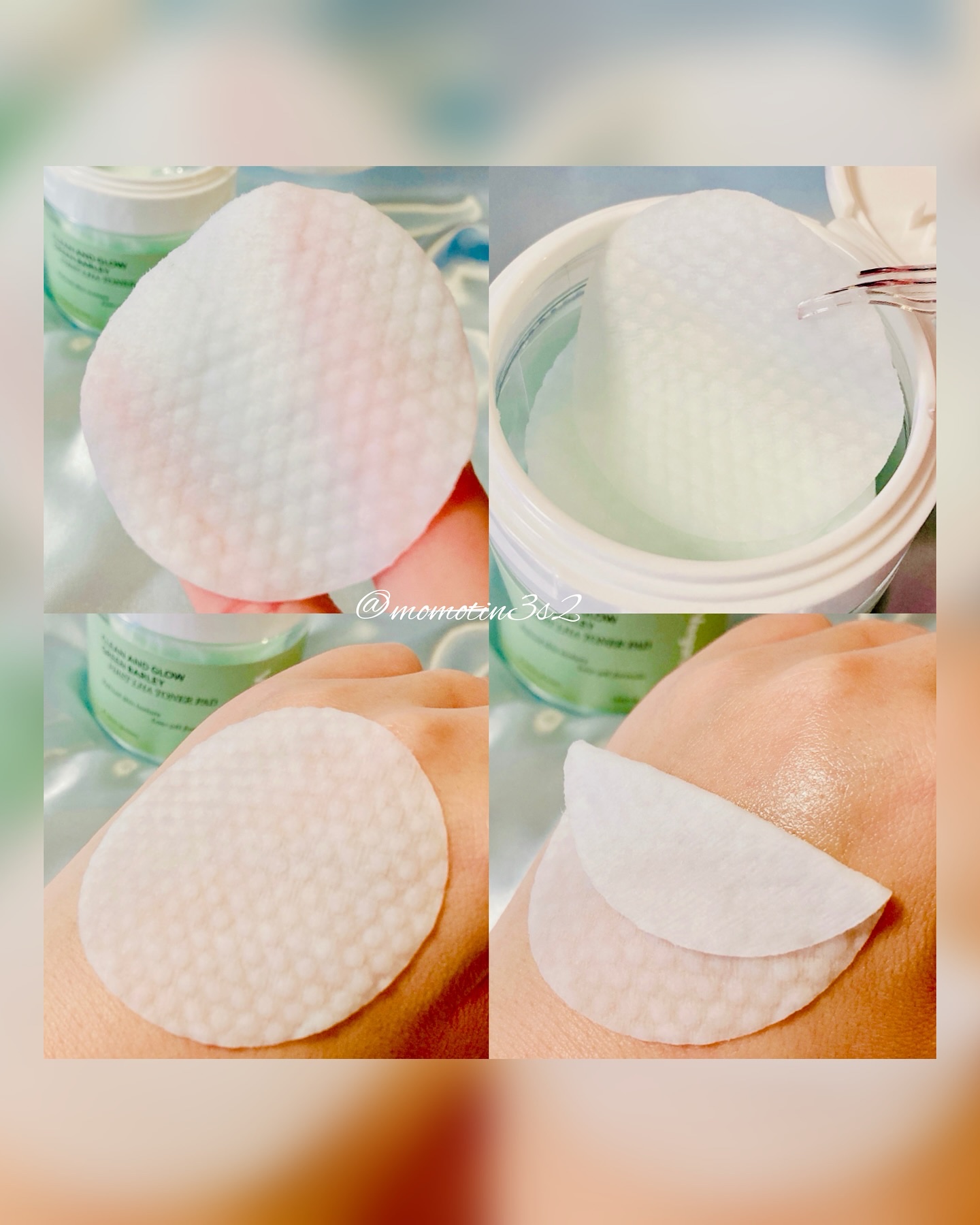 青麦ファーストLHAトナーパッド/Veganifect/トナーパッドを使ったクチコミ（3枚目）