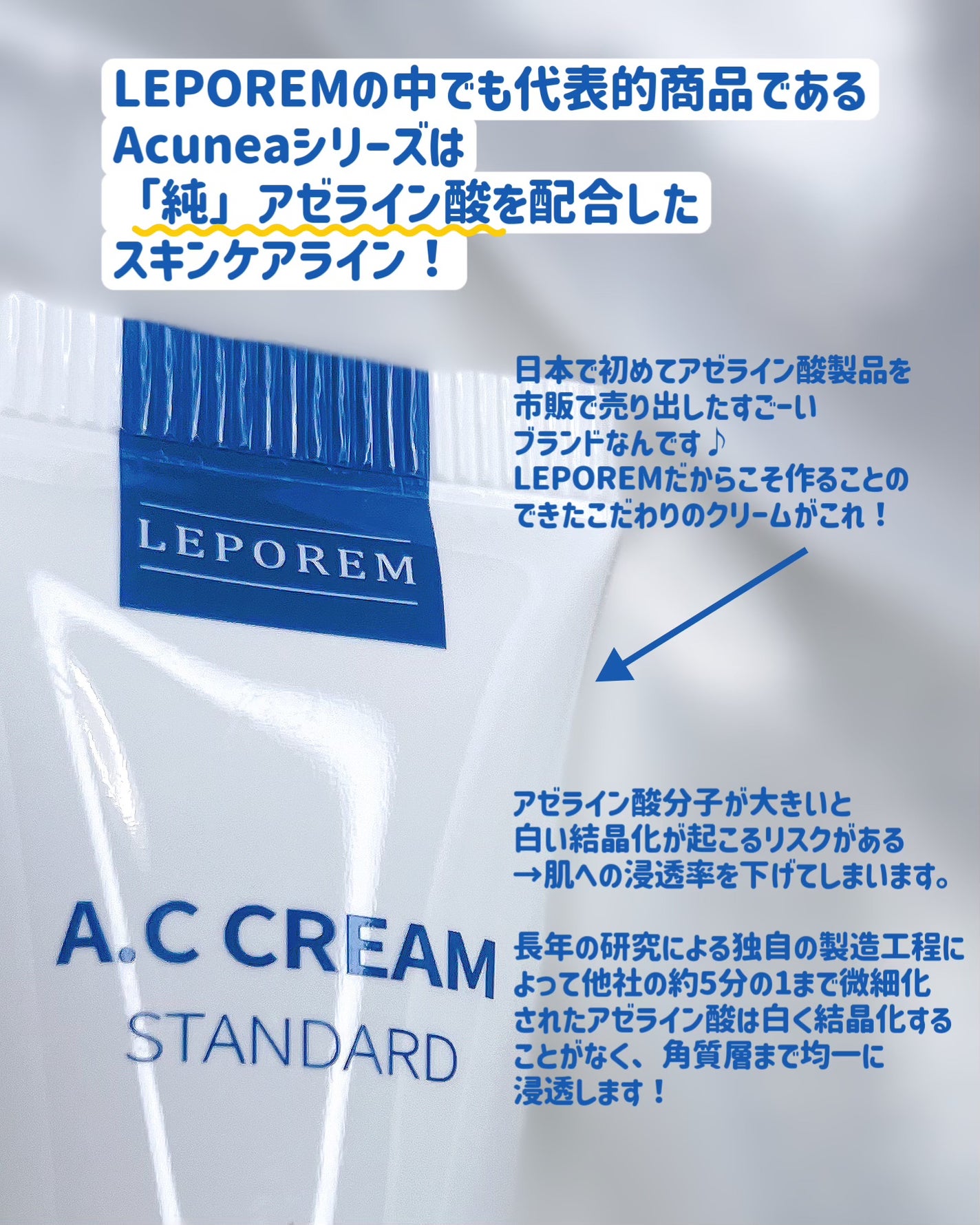 ACクリーム/LEPOREM/フェイスクリームを使ったクチコミ(3枚目)