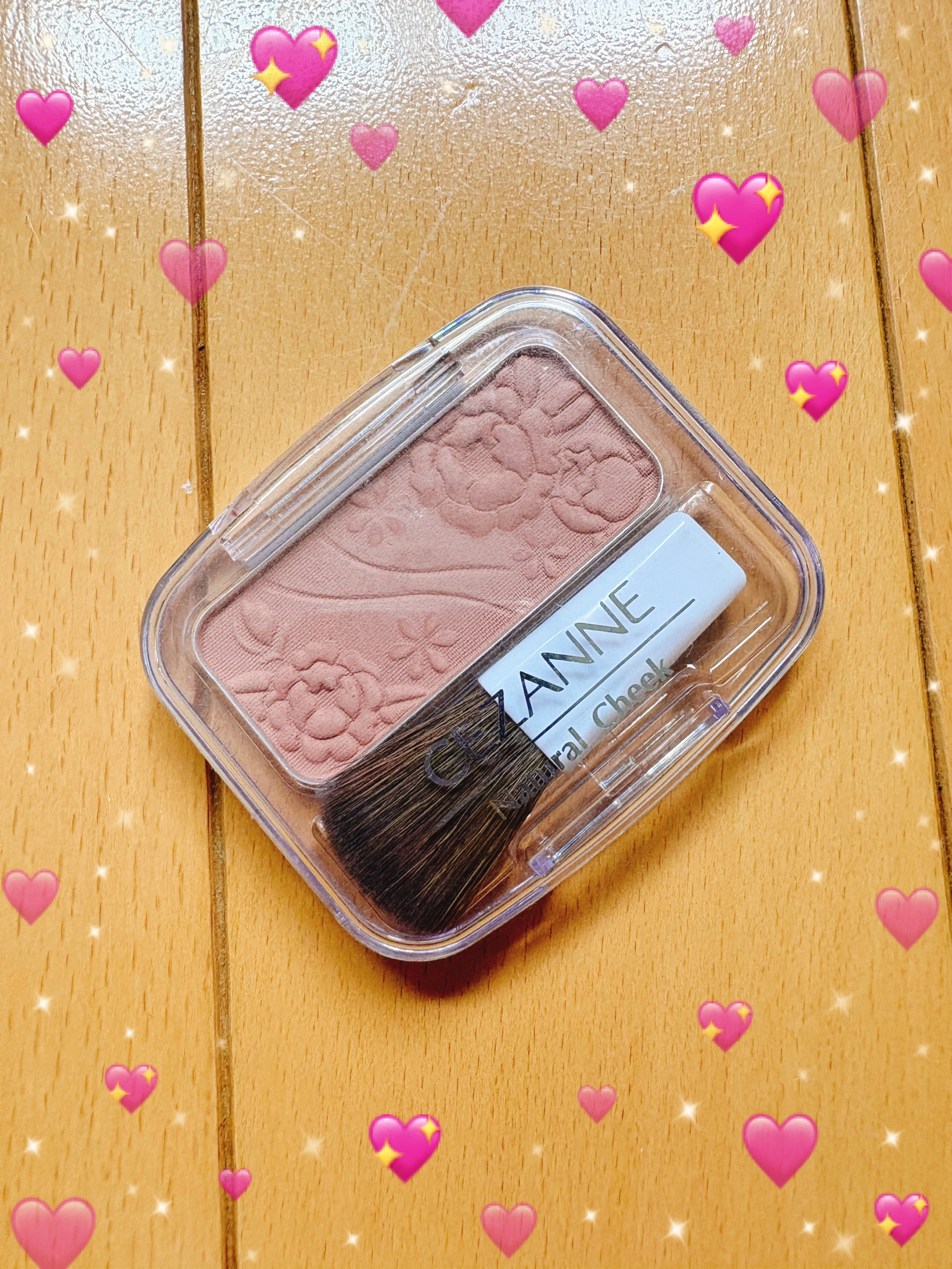 ナチュラル チークN/CEZANNE/パウダーチークを使ったクチコミ（1枚目）