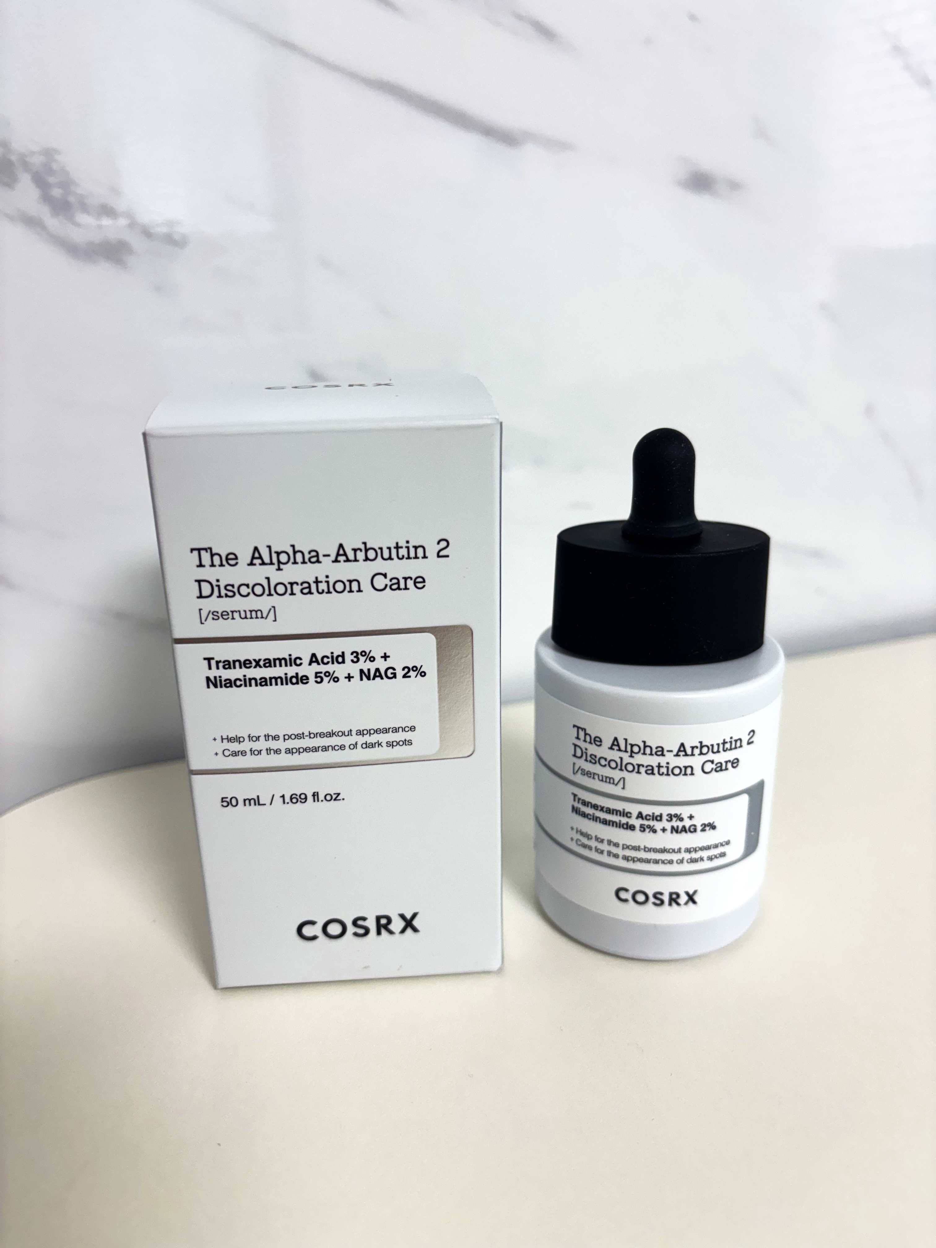 RXザ・アルファアルブチン2 ニキビ跡ケアセラム/COSRX/美容液を使ったクチコミ（1枚目）