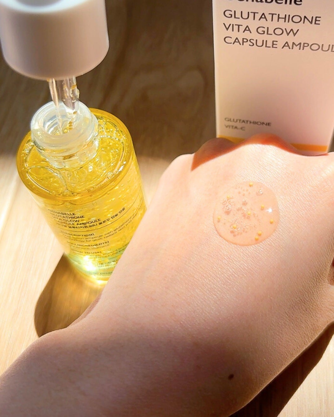 グルタチオンビタグローカプセル美容液/Genabelle/美容液を使ったクチコミ(2枚目)