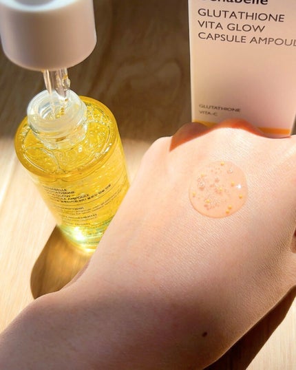 グルタチオンビタグローカプセル美容液/Genabelle/美容液を使ったクチコミ(2枚目)