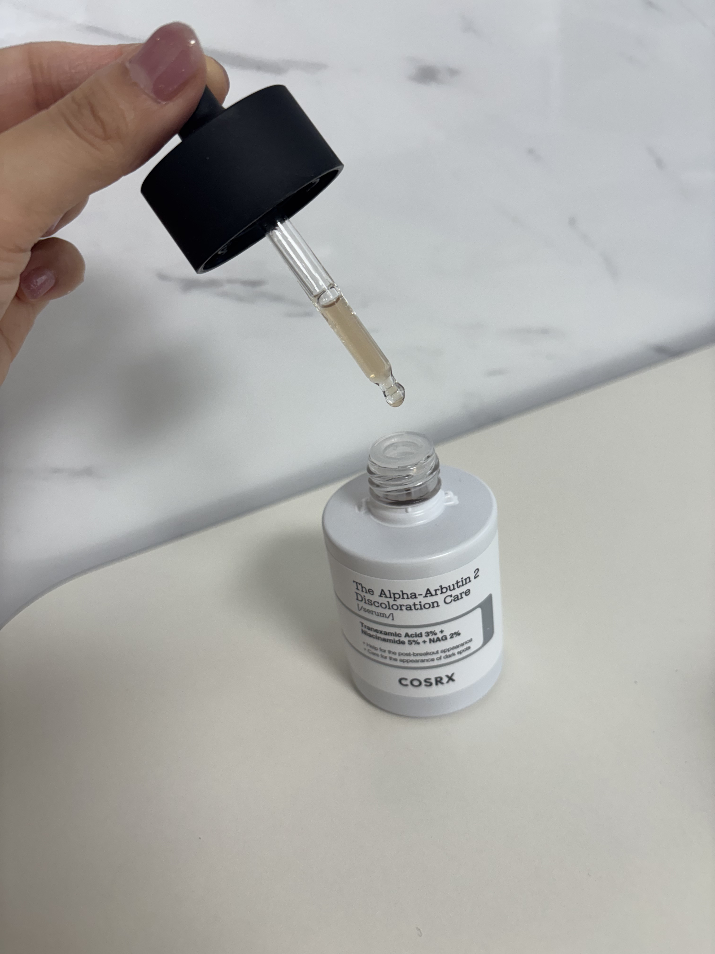 RXザ・アルファアルブチン2 ニキビ跡ケアセラム/COSRX/美容液を使ったクチコミ（2枚目）