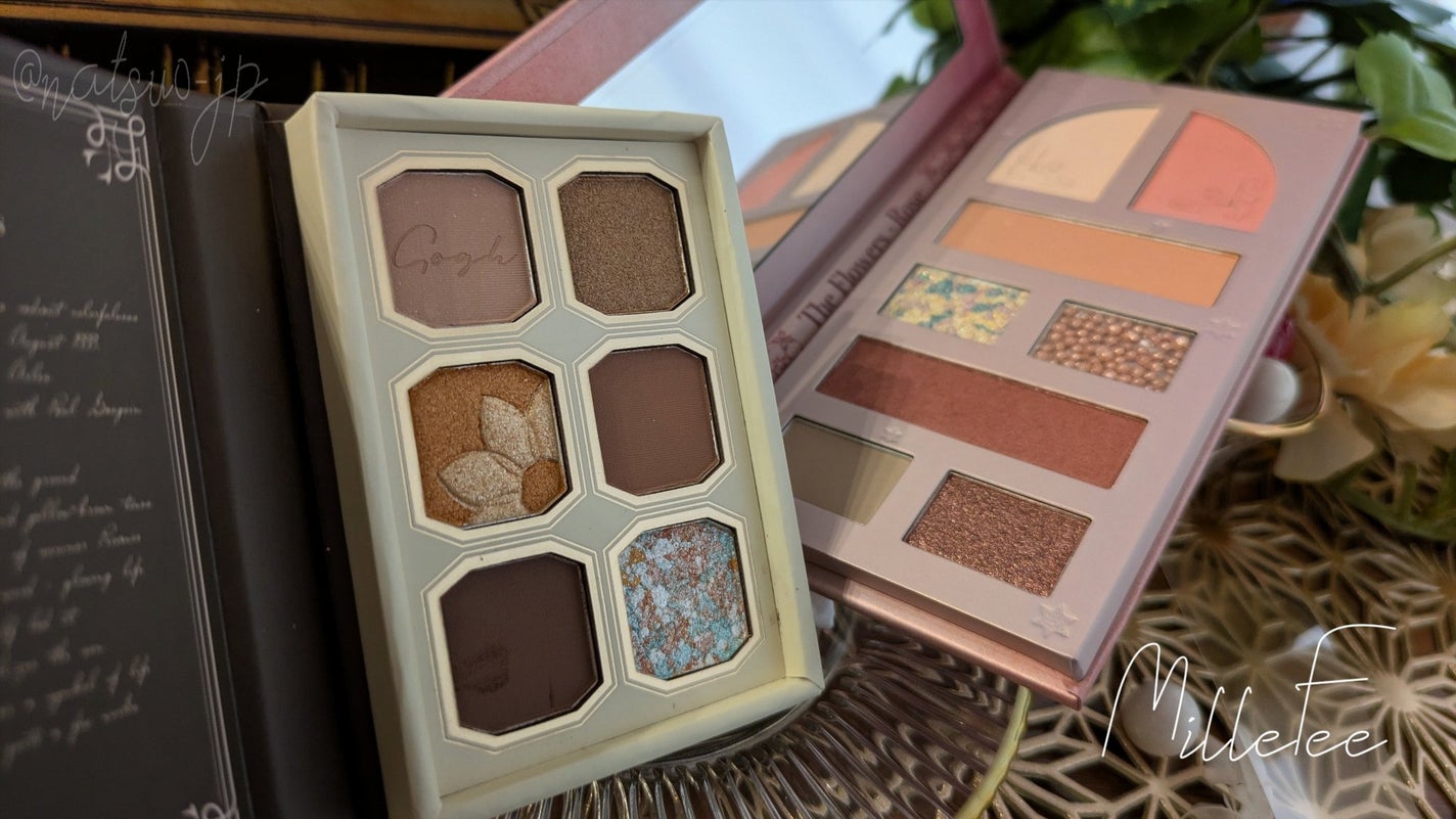 絵画アイシャドウパレット/MilleFée/アイシャドウパレットを使ったクチコミ(3枚目)