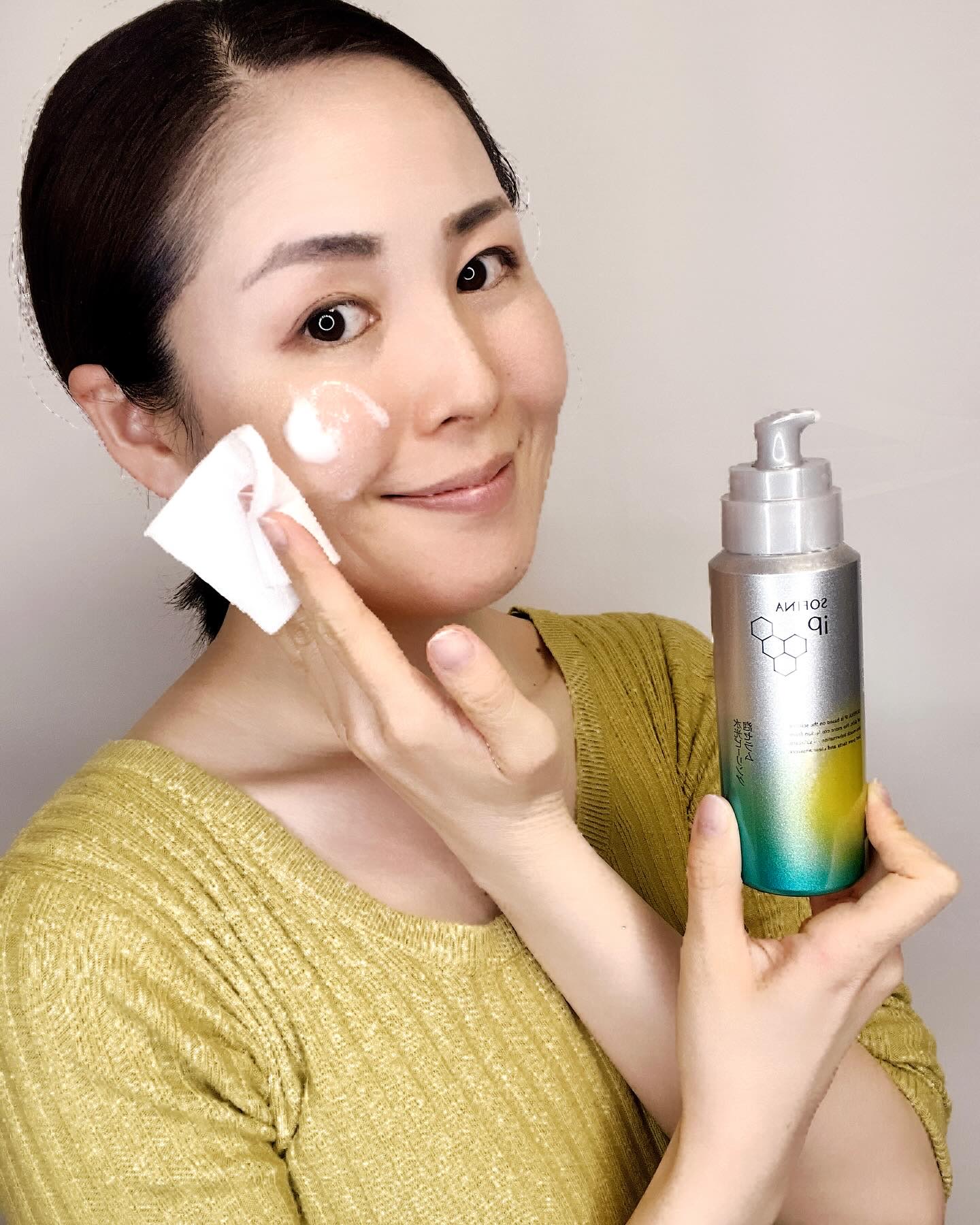 ソフィーナ iP 水光ピーリング泡セラム<ふきとり美容液>/SOFINA iP/美容液を使ったクチコミ（2枚目）