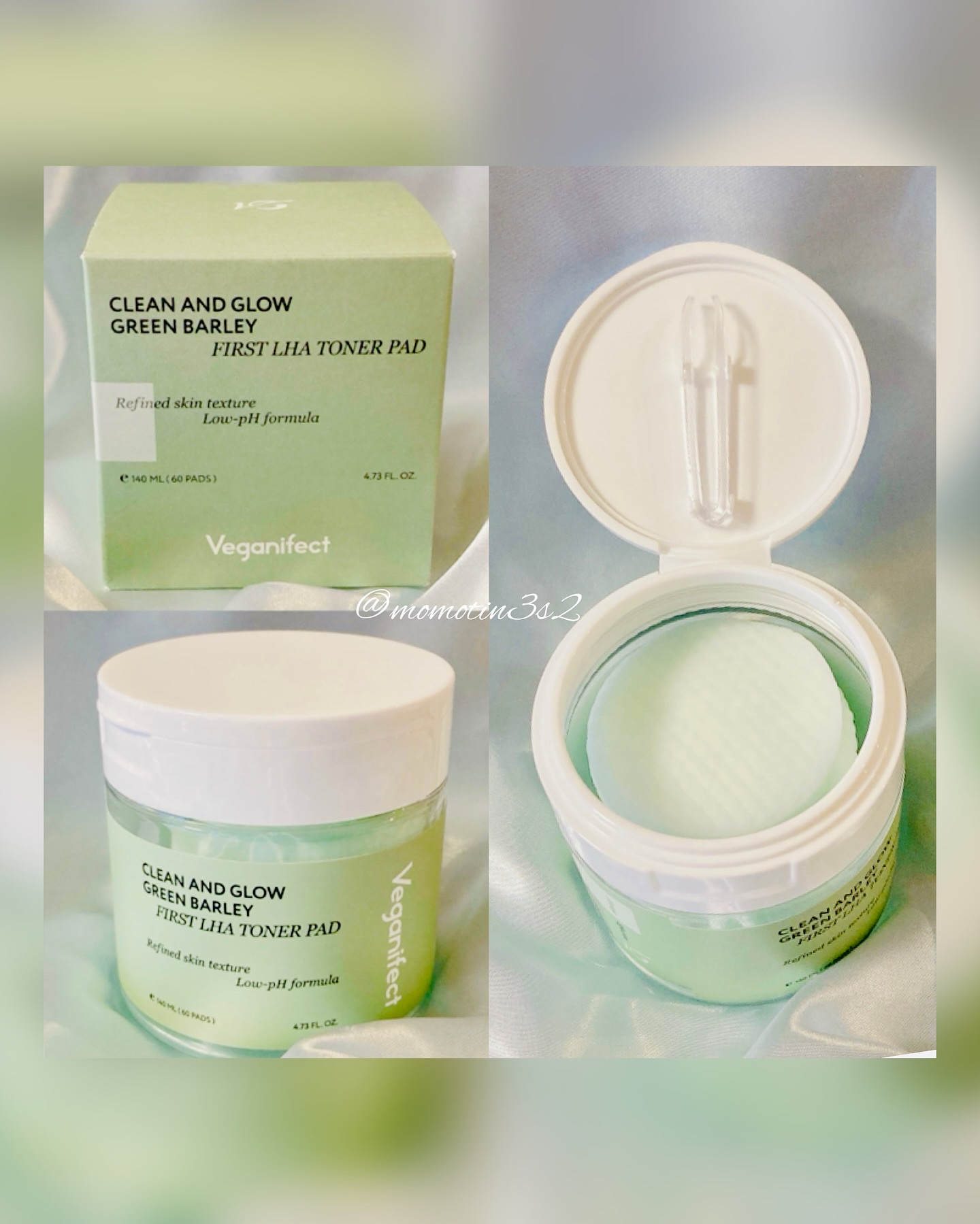 青麦ファーストLHAトナーパッド/Veganifect/トナーパッドを使ったクチコミ（2枚目）