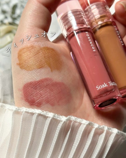 Soak Tattoo Tint/フォレンコス/リップグロスを使ったクチコミ(5枚目)