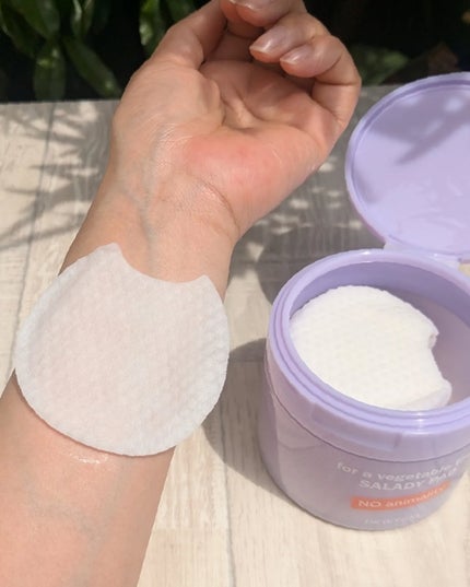 SALADY PAD 70EA/DEWYCEL/拭き取り化粧水を使ったクチコミ(3枚目)