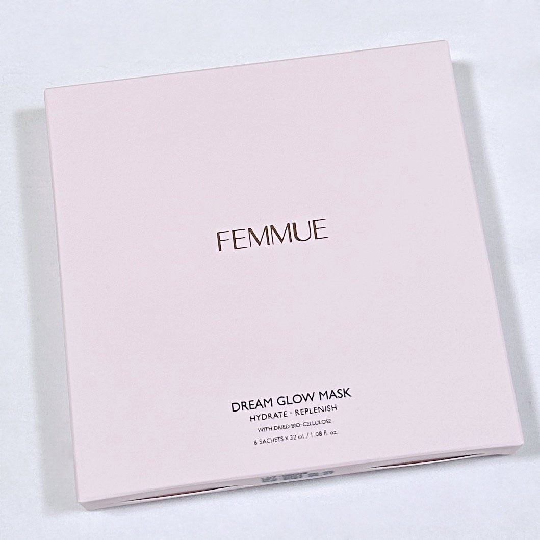 ドリームグロウマスク HR(保水・保湿)/FEMMUE/シートマスク・パックを使ったクチコミ(4枚目)