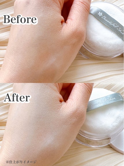 ノンUVミネラルパウダー /ビューティフルスキン/日焼け止めパウダーを使ったクチコミ(4枚目)