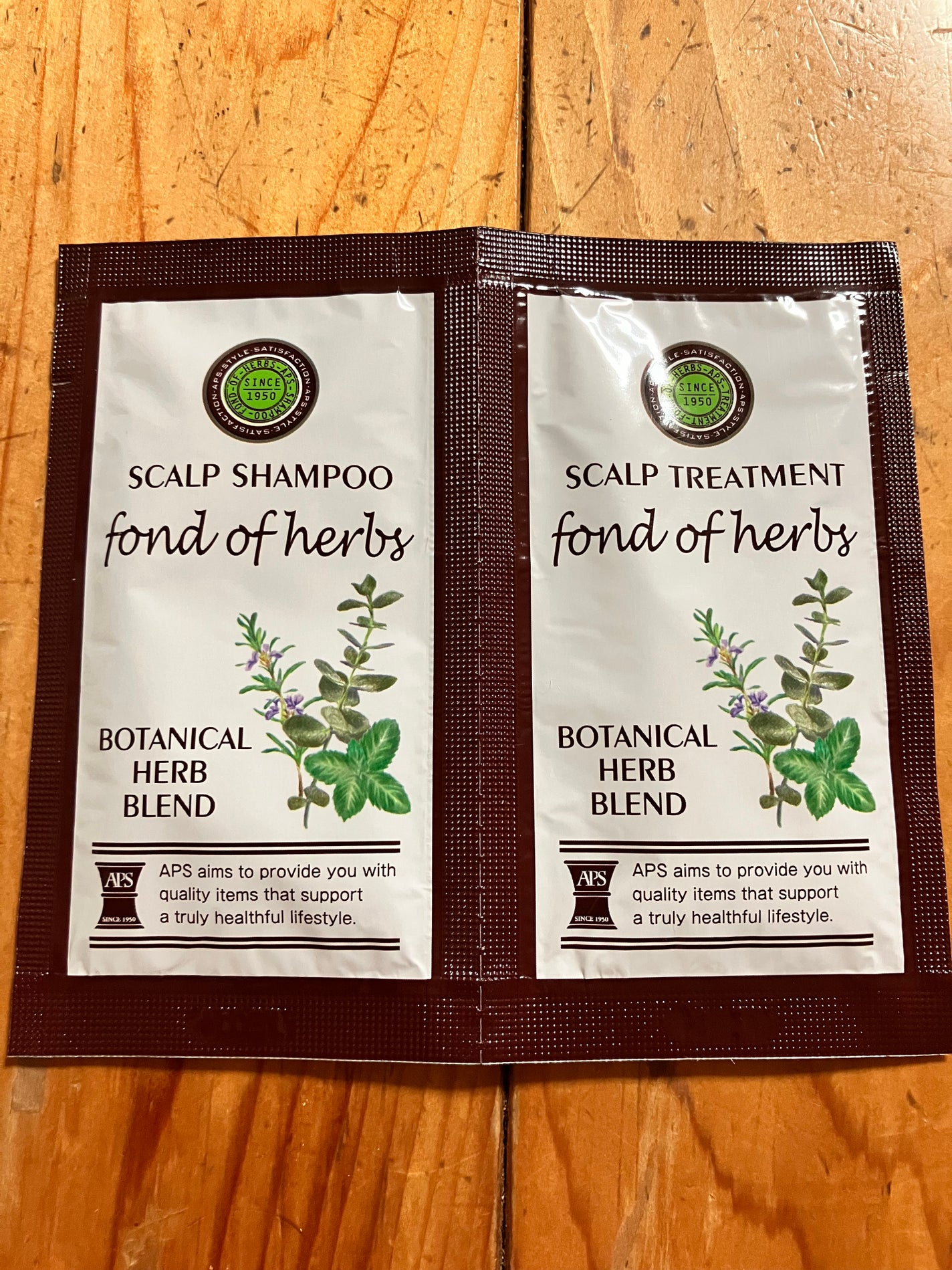 スカルプシャンプー/トリートメント(ハーブ)/APS/頭皮ケアを使ったクチコミ(1枚目)