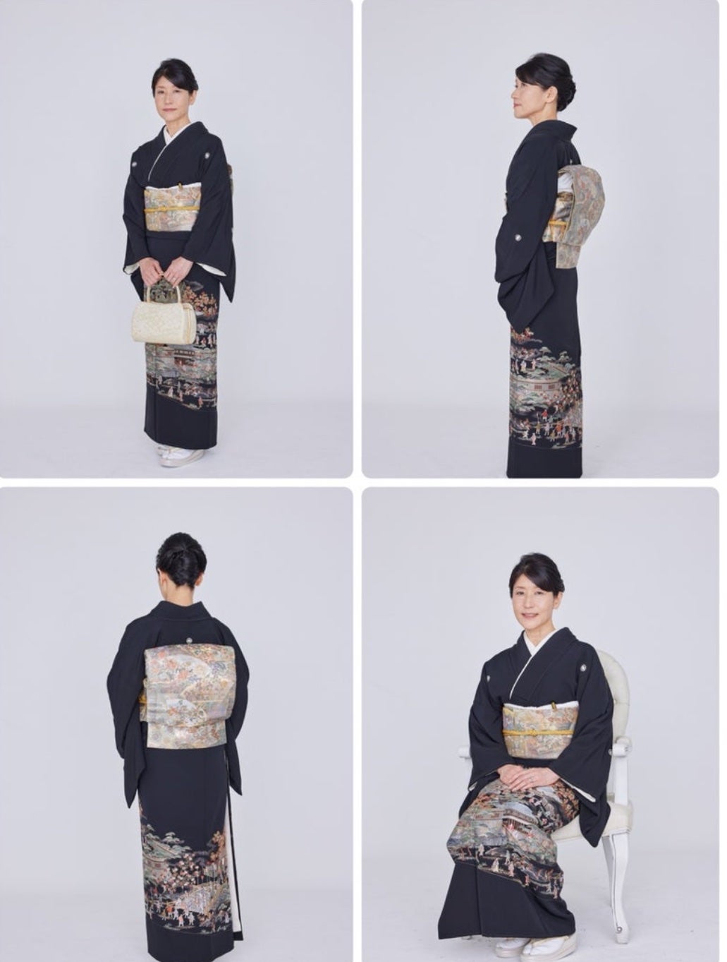 ひふみレイキ💫フォロバ♾️ on LIPS 「黒留袖【55歳新郎の母】着付け📢息子の結婚式が55歳最後の日🤭..」(5枚目)