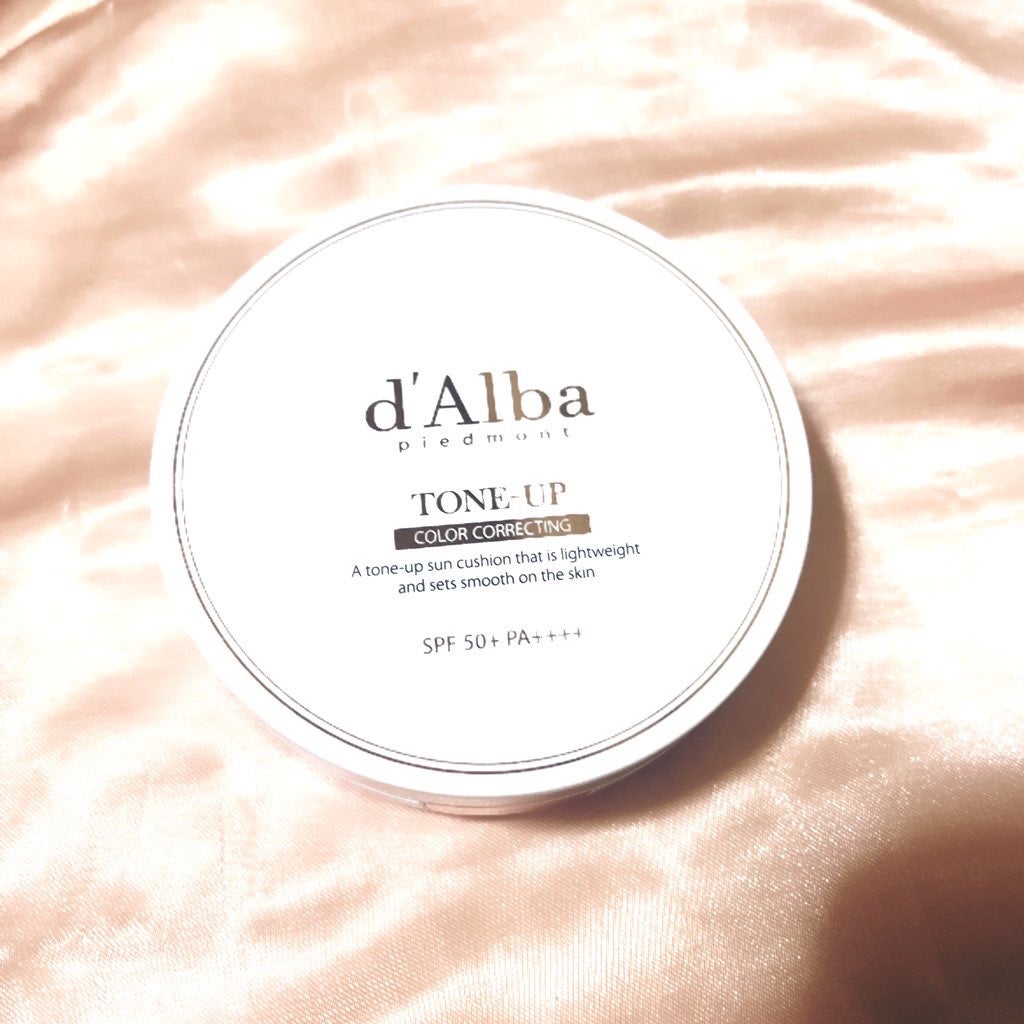 ウォータフルトーンアップサンクッション/ダルバ/化粧下地を使ったクチコミ(1枚目)