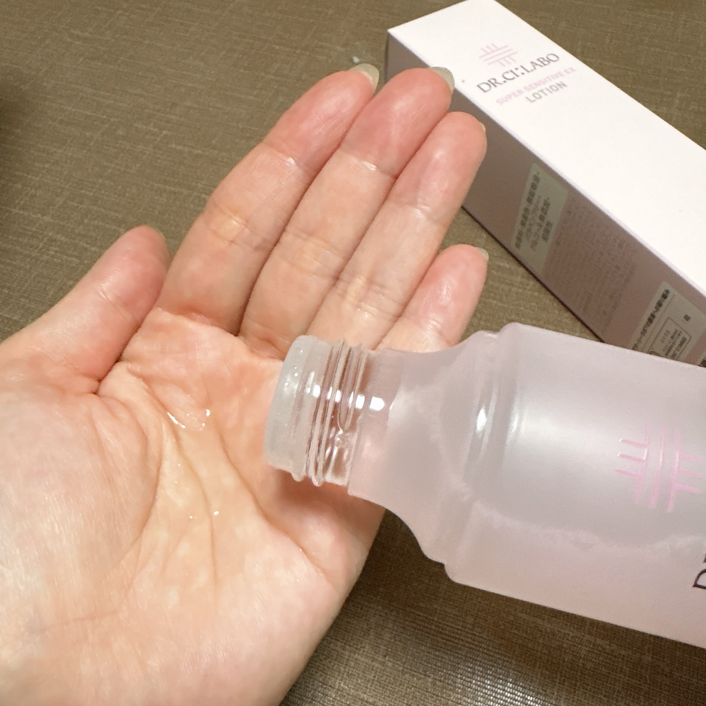 薬用ローション センシティブEX/ドクターシーラボⓇ/化粧水を使ったクチコミ（2枚目）