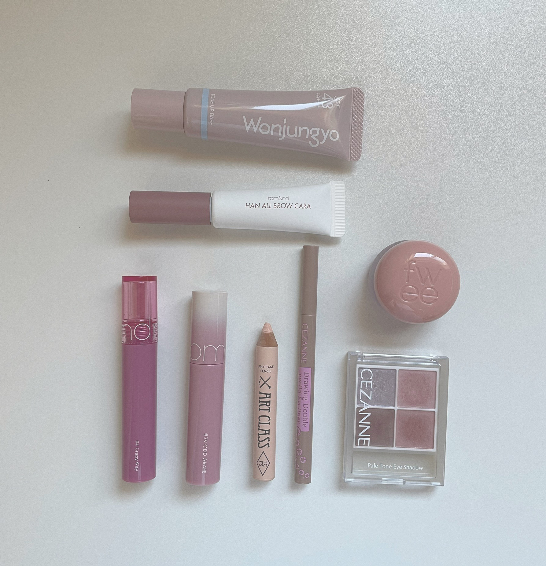 ハンオールブロウカラ/rom&nd/眉マスカラを使ったクチコミ（1枚目）