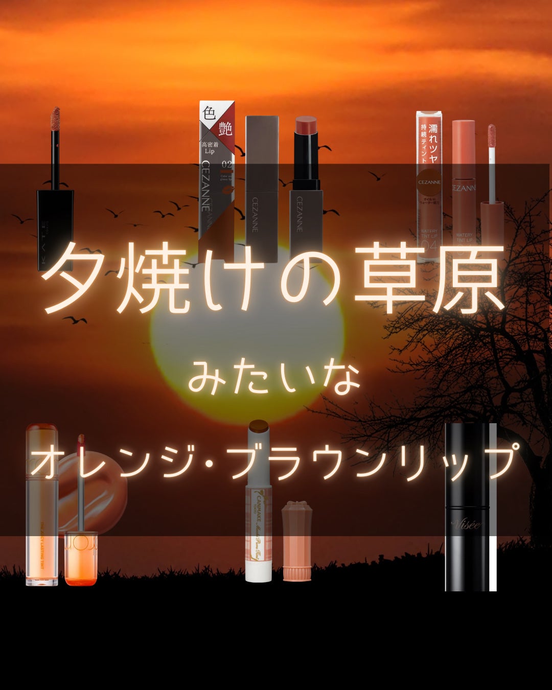 ウォータリーティントリップ/CEZANNE/リップティントを使ったクチコミ(1枚目)