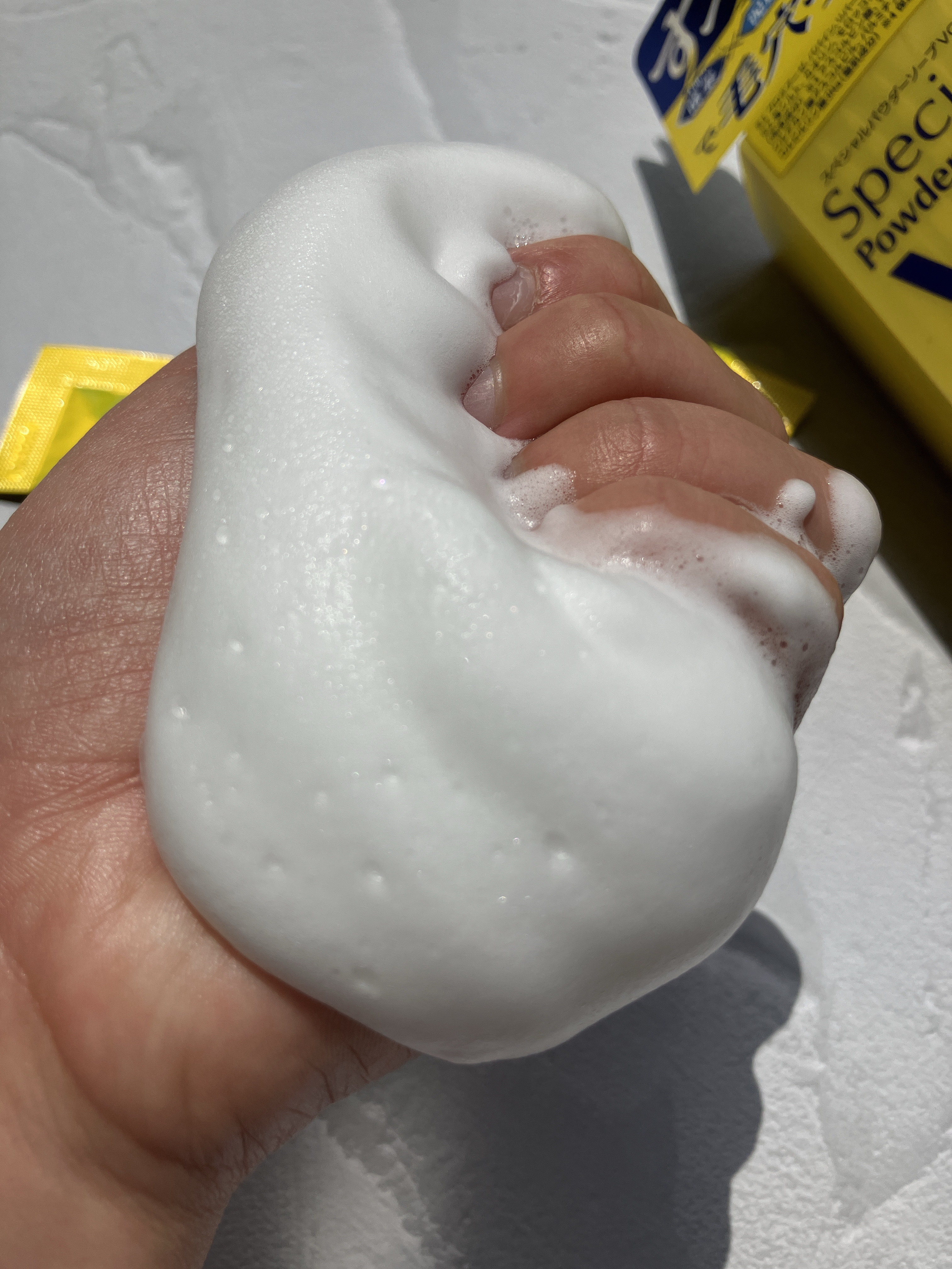 スペシャルパウダーソープＶＣ/Cure/洗顔パウダーを使ったクチコミ（2枚目）