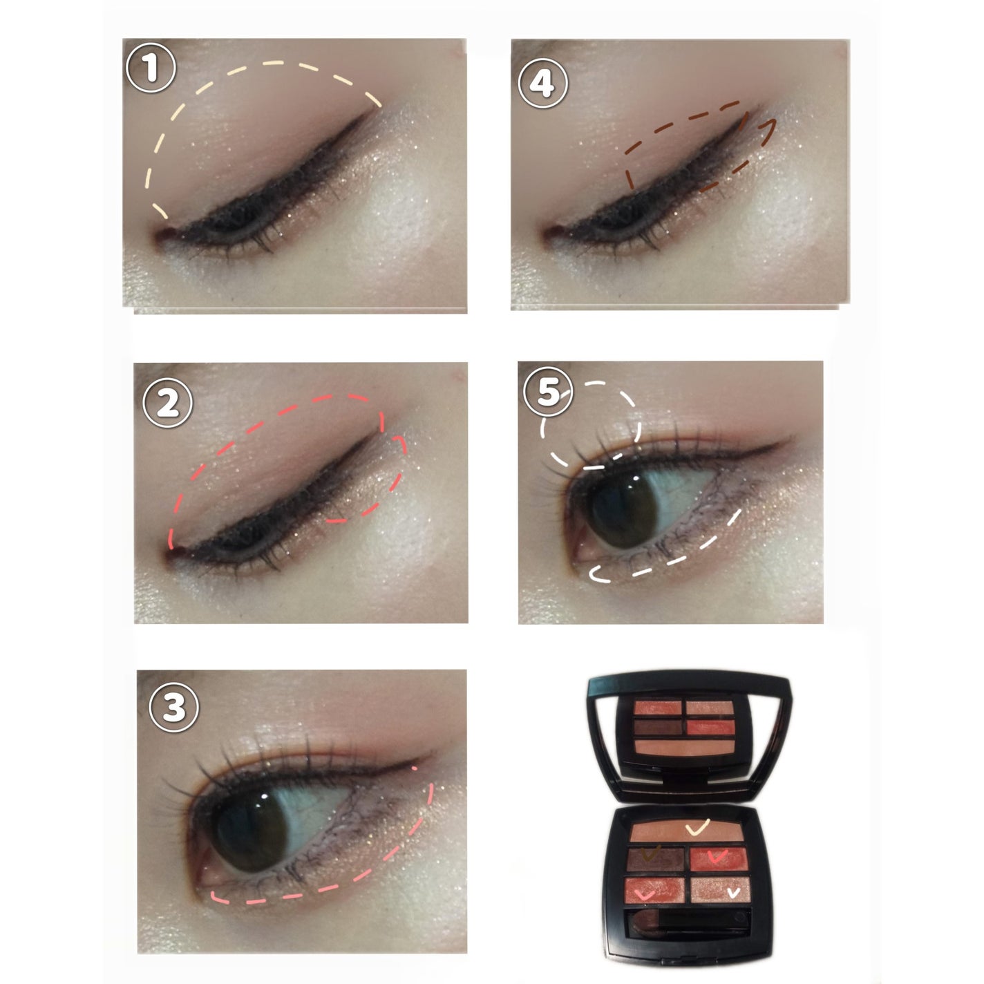 レ ベージュ パレット ルガール/CHANEL/アイシャドウパレットを使ったクチコミ(3枚目)