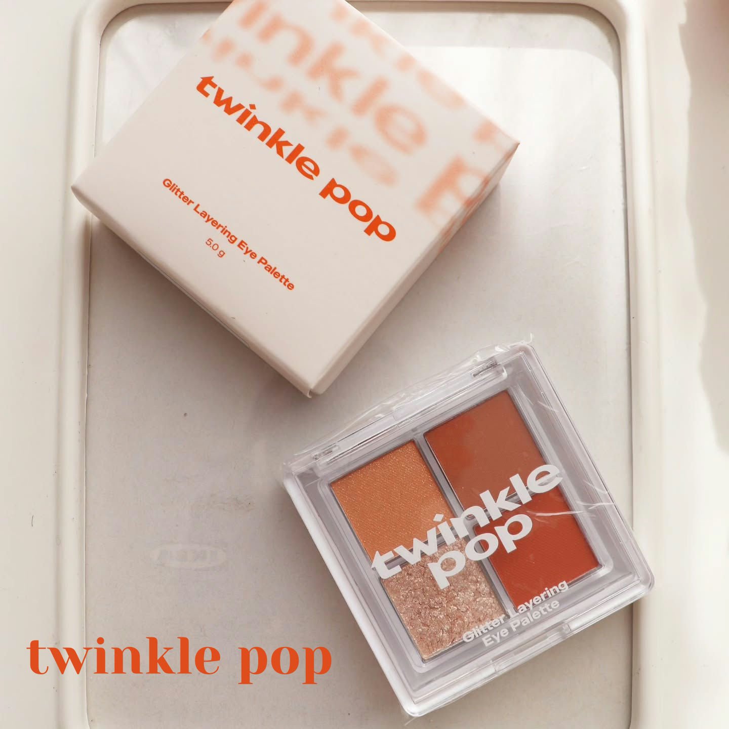 グリッターレイヤリングアイシャドウパレット/TWINKLE POP/アイシャドウパレットを使ったクチコミ（1枚目）