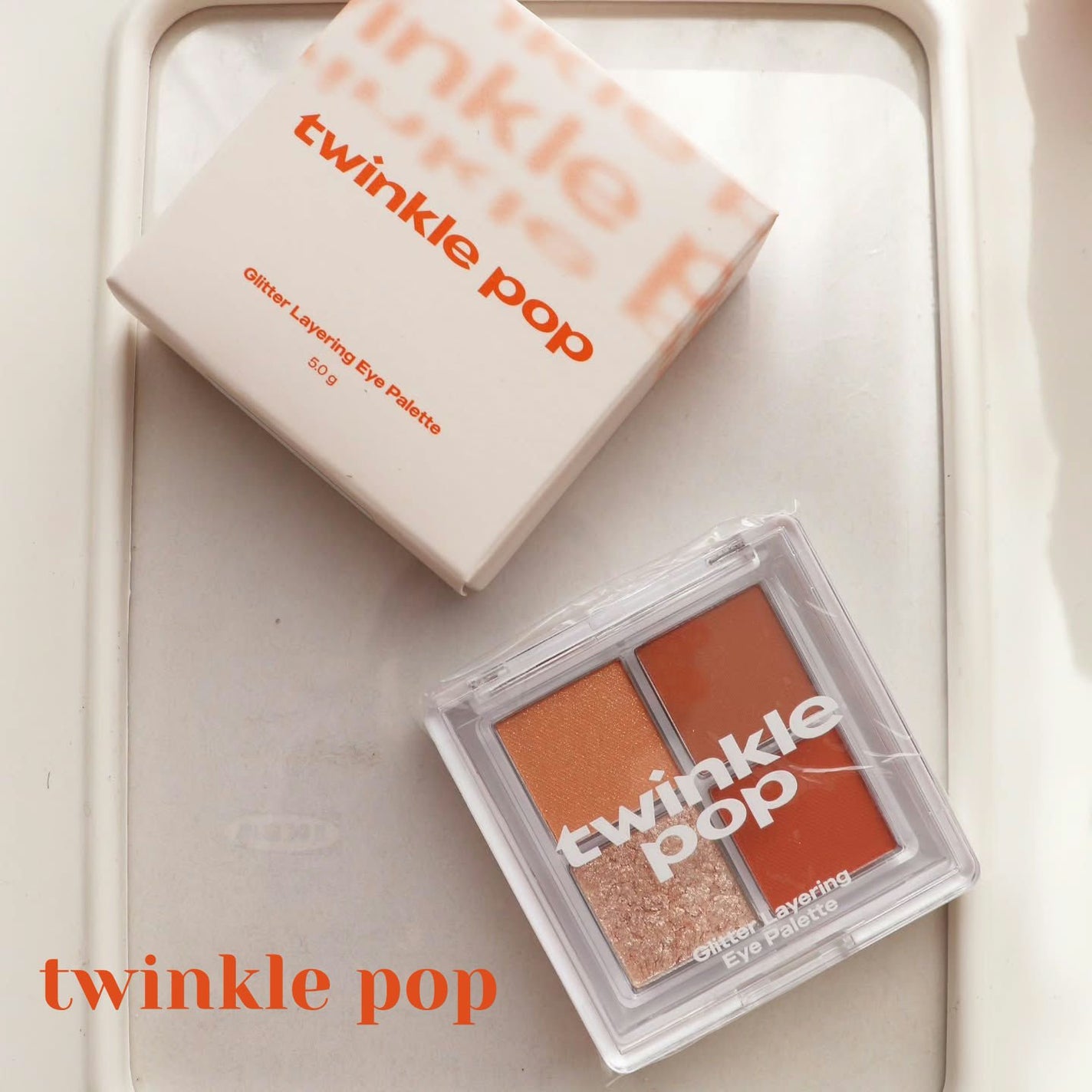 グリッターレイヤリングアイシャドウパレット/TWINKLE POP/アイシャドウパレットを使ったクチコミ(1枚目)