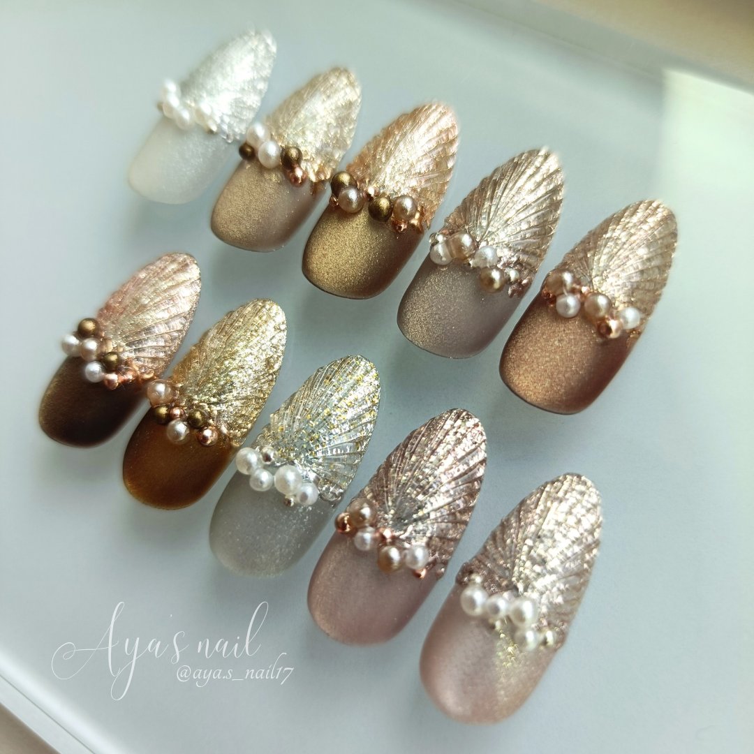 LAME MODERN SERIES/LinoGel/ジェルネイルを使ったクチコミ（2枚目）