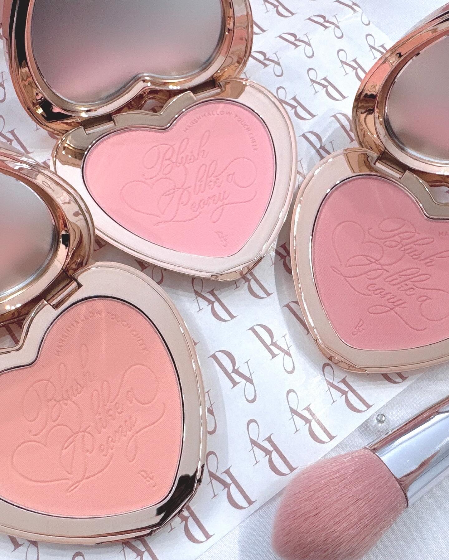 Marshmallow Touch Cheek /Peony/パウダーチークを使ったクチコミ（3枚目）