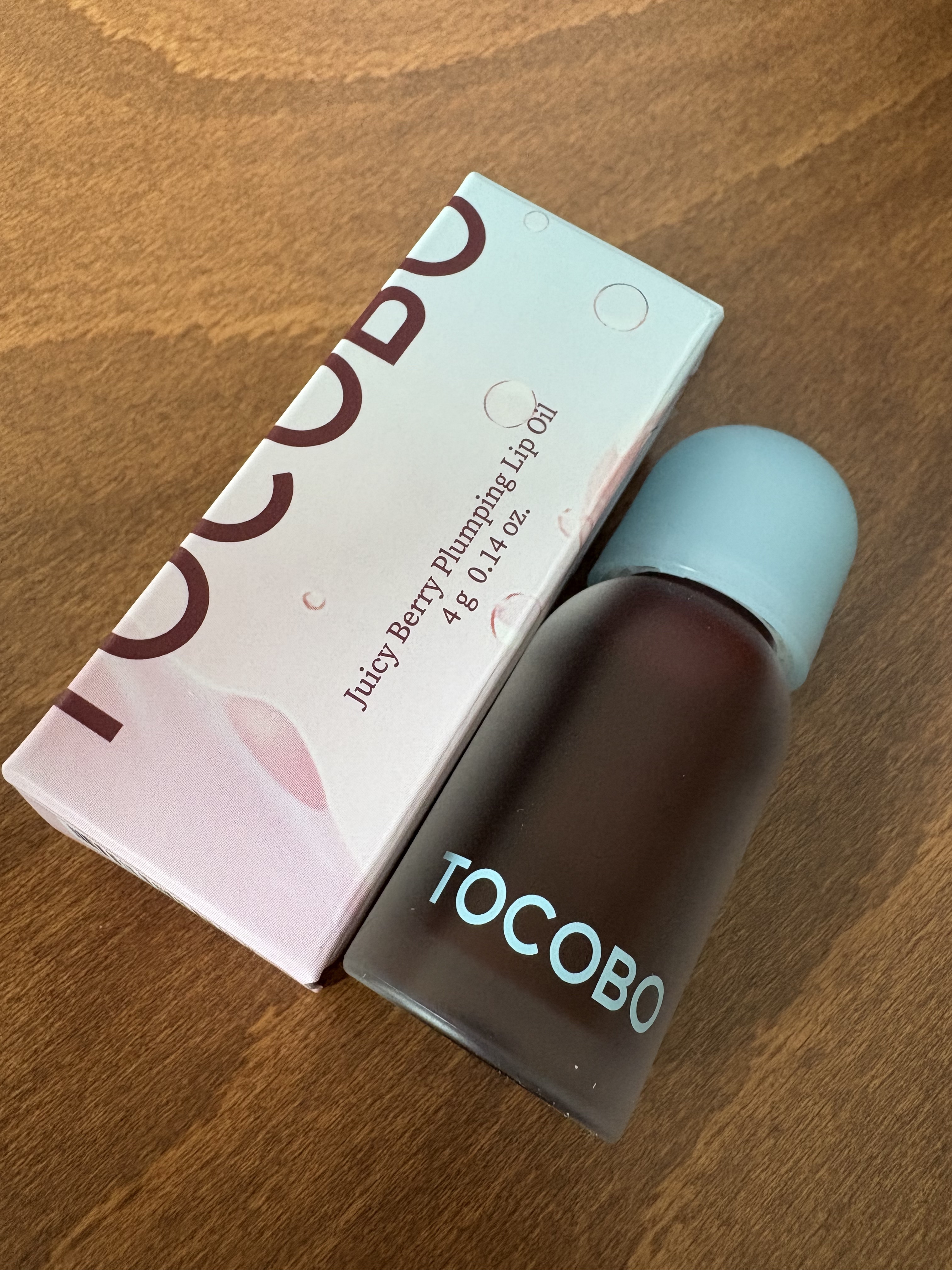 ジューシーベリープランピングリップオイル/TOCOBO/リップグロスを使ったクチコミ（1枚目）