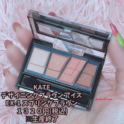 デザイニングブラウンアイズ/KATE/アイシャドウパレットを使ったクチコミ(2枚目)