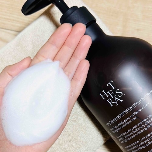 ボディソープ スイセン/hetras/ボディソープを使ったクチコミ（3枚目）