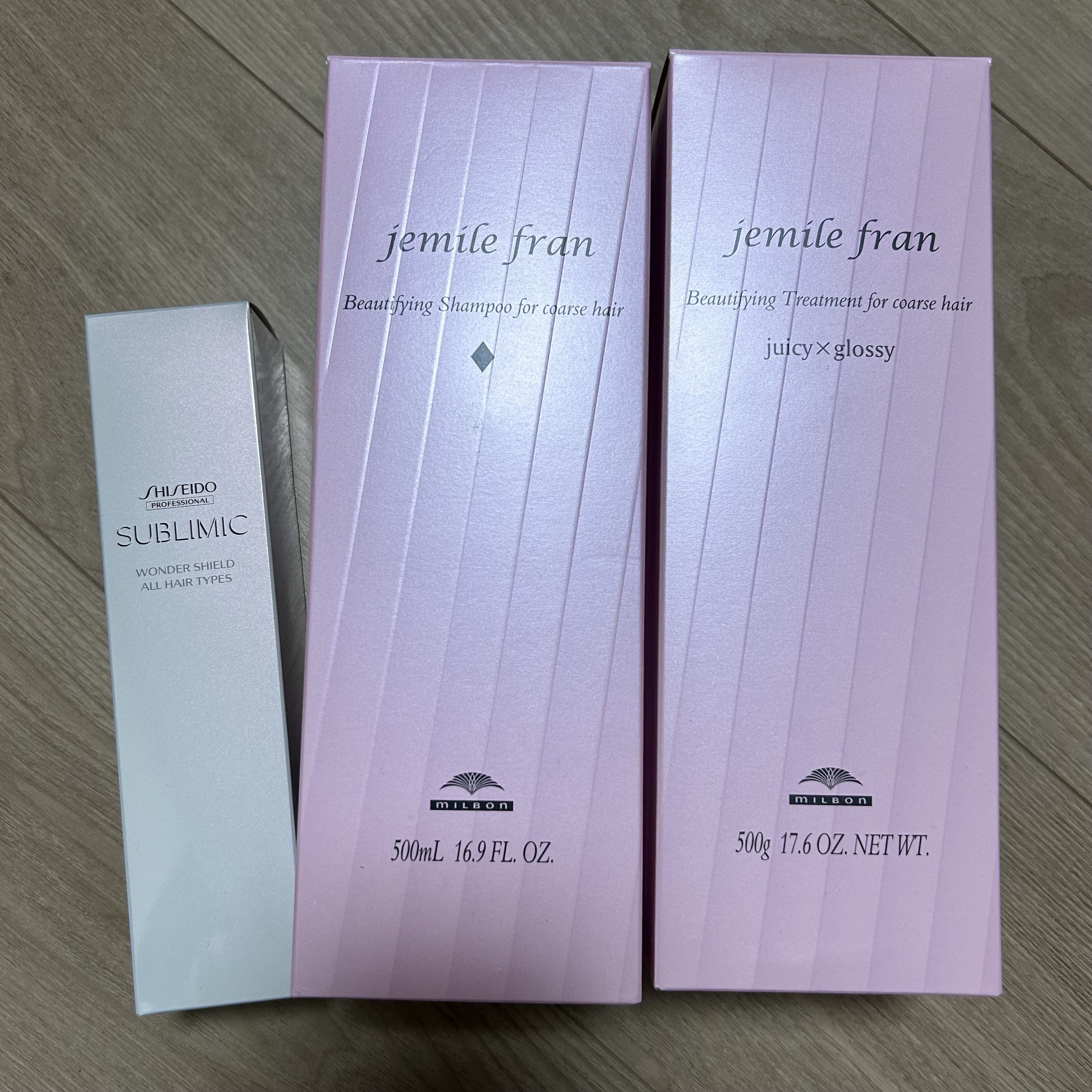 ジェミールフラン シャンプー＆トリートメント ダイヤ＆ジューシーグッロシー/ミルボン/サロンシャンプーを使ったクチコミ（2枚目）