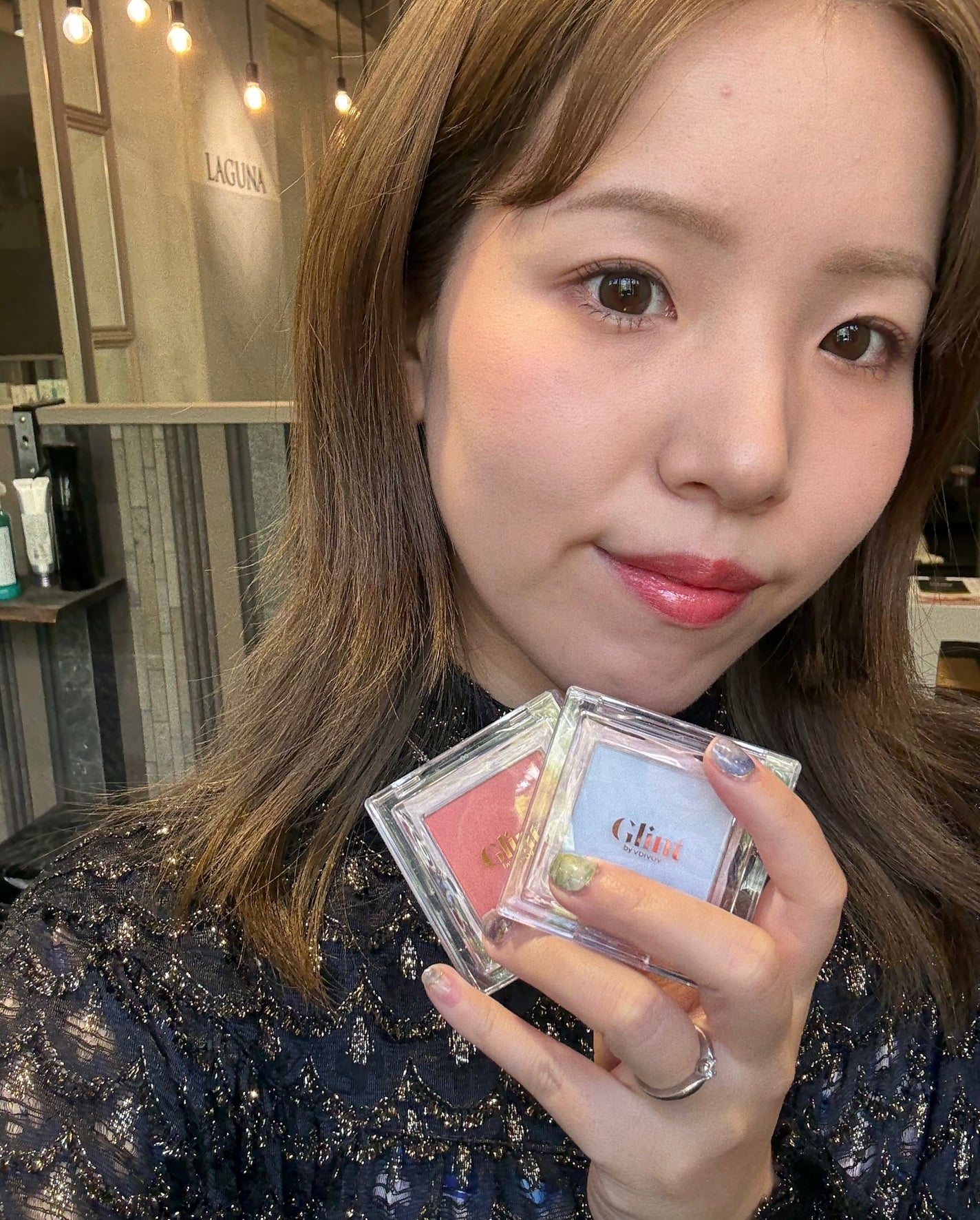 ベイクドブラッシュ/Glint/パウダーチークを使ったクチコミ(3枚目)