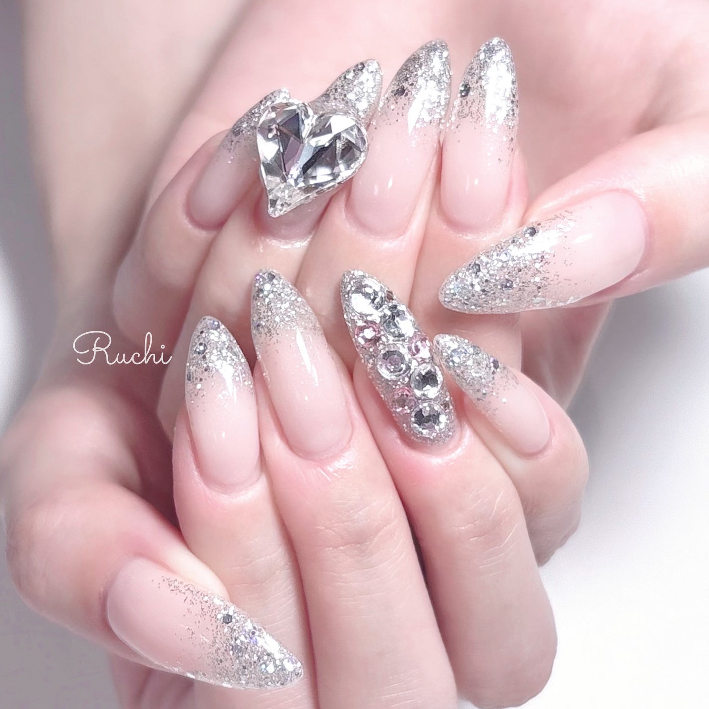 ジェルネイル(ライト対応)/セリア/ジェルネイルを使ったクチコミ(2枚目)