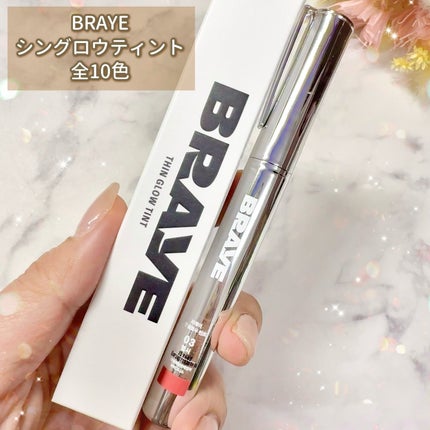 THIN GLOW TINT/BRAYE/口紅を使ったクチコミ(2枚目)