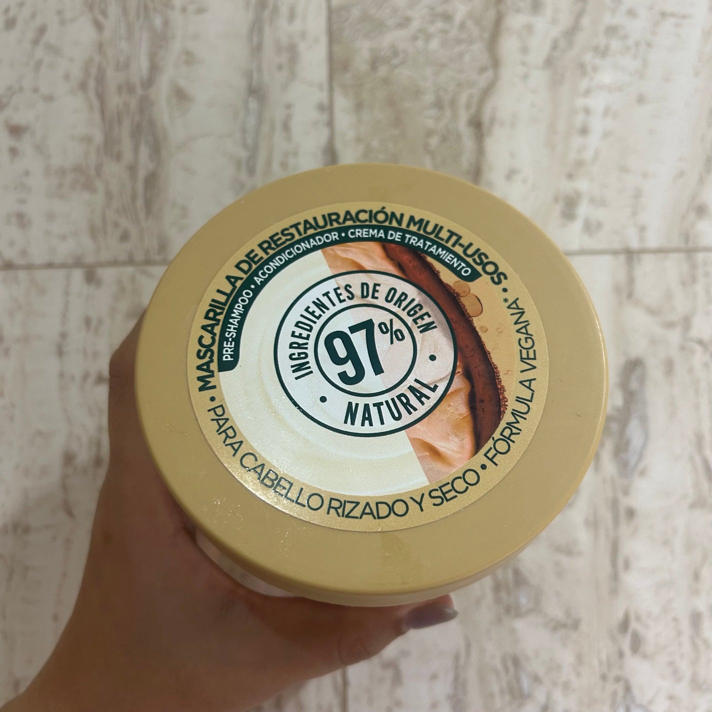 フラクタス スムージングトリート 1分間ヘアマスク/GARNIER(海外)/ヘアマスク・ヘアパックを使ったクチコミ(2枚目)