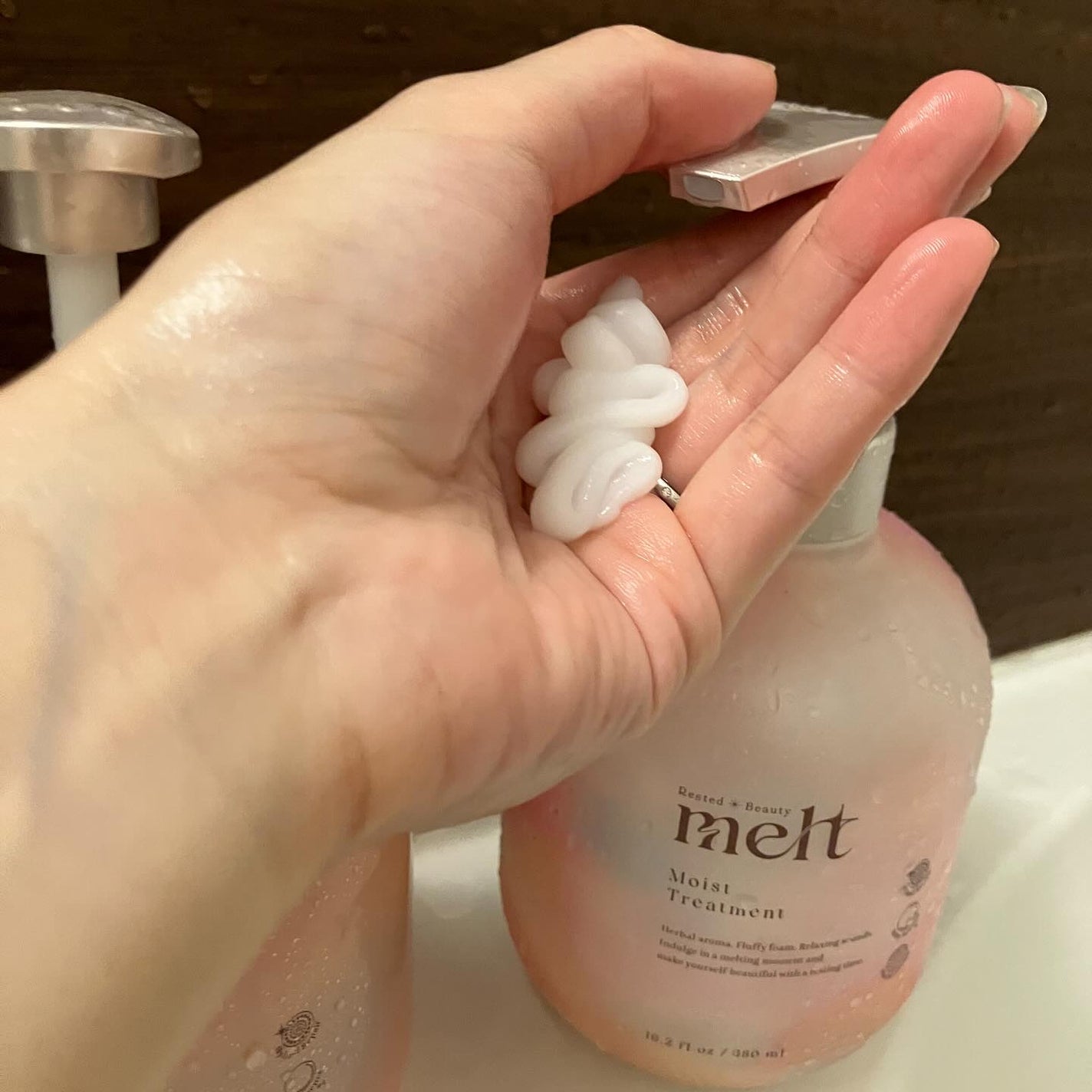 メルト モイストシャンプー/トリートメント/melt/市販シャンプーを使ったクチコミ(3枚目)