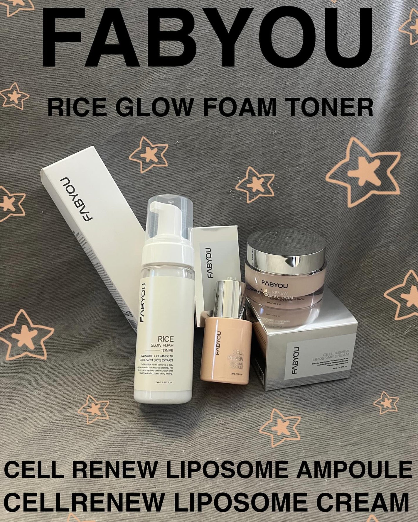 スワン✧*。 on LIPS 「【FABYOU】・RICEGLOWFOAMTONERポンプ式で..」(1枚目)