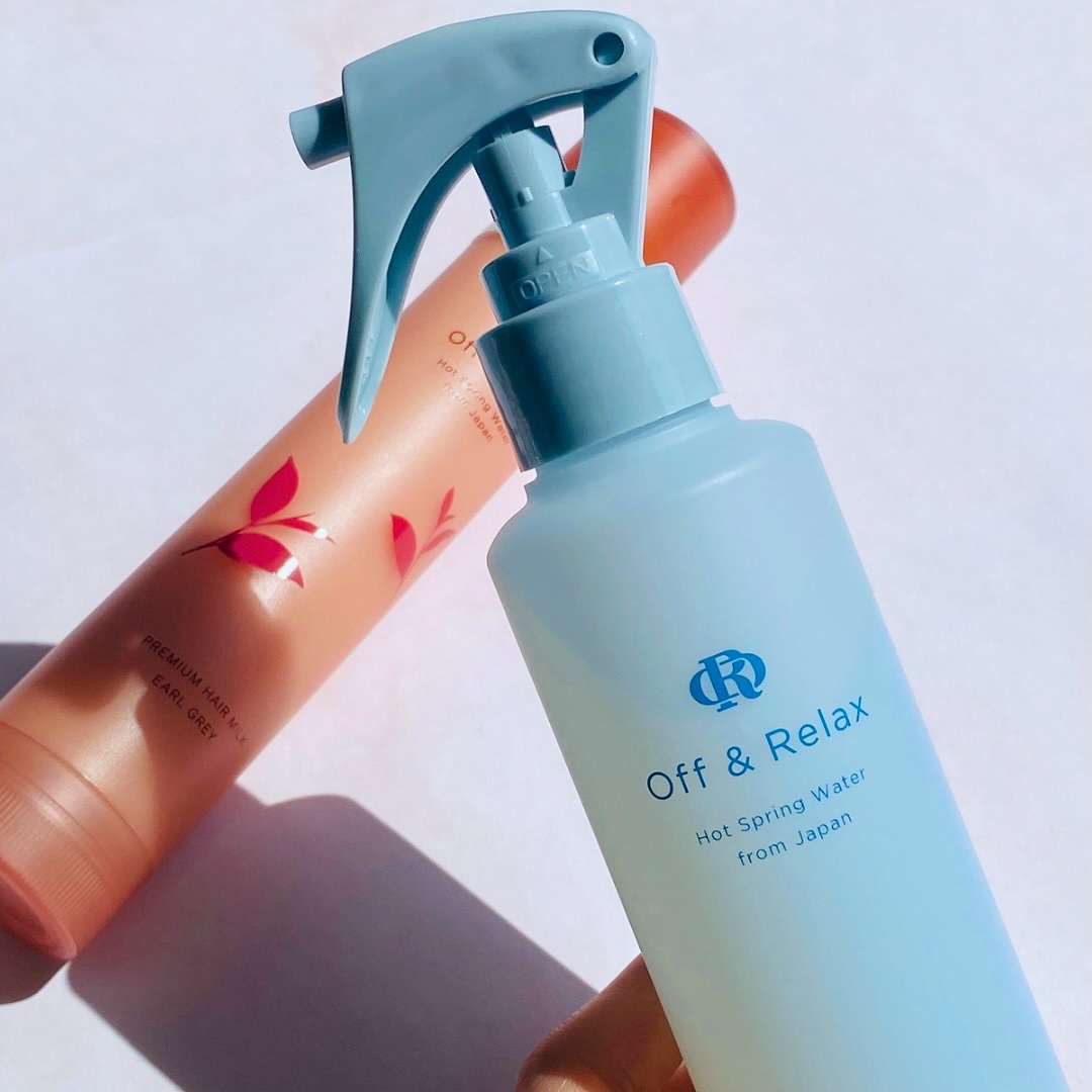 Off&Relax ＯＲプレミアムヘアミスト　カシス＆ミュゲの香りのクチコミ「.
. 
ORプレミアムへアミスト
カシス＆ミュゲの香り💐
.
ふわっと香るうるおい髪を目指せ.....」（2枚目）