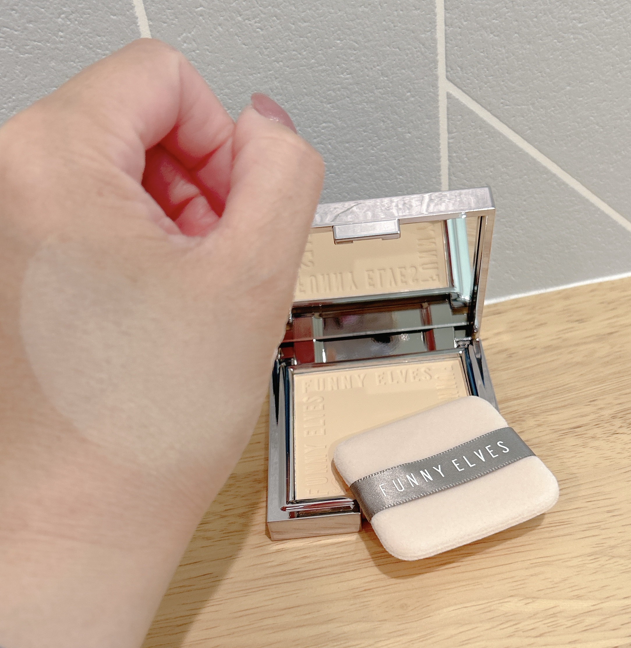 ソフトマットプレストパウダー/FUNNY ELVES方里/プレストパウダーを使ったクチコミ（3枚目）