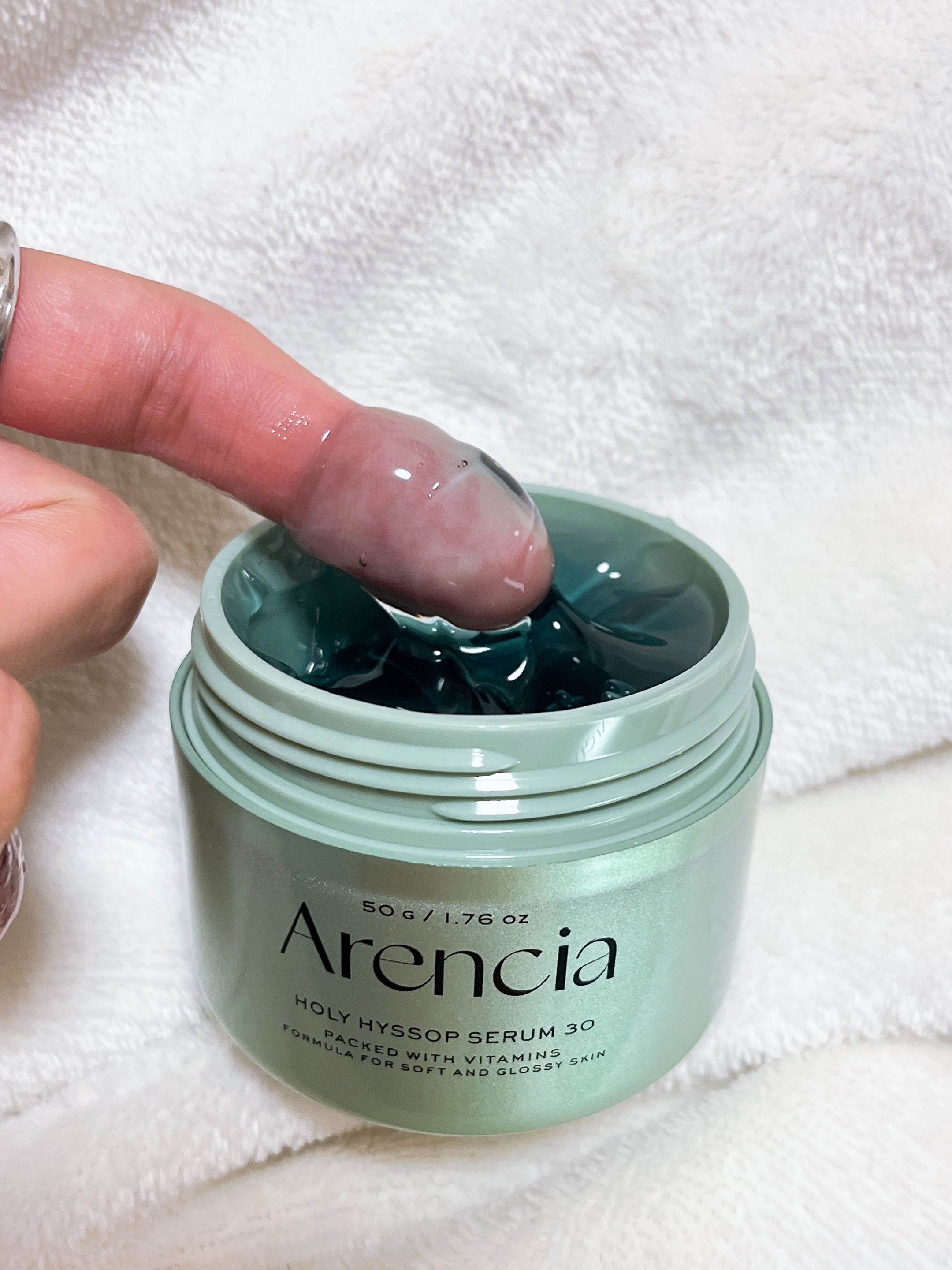 ホーリーヒソップ もちセラム/アレンシア/美容液を使ったクチコミ（2枚目）