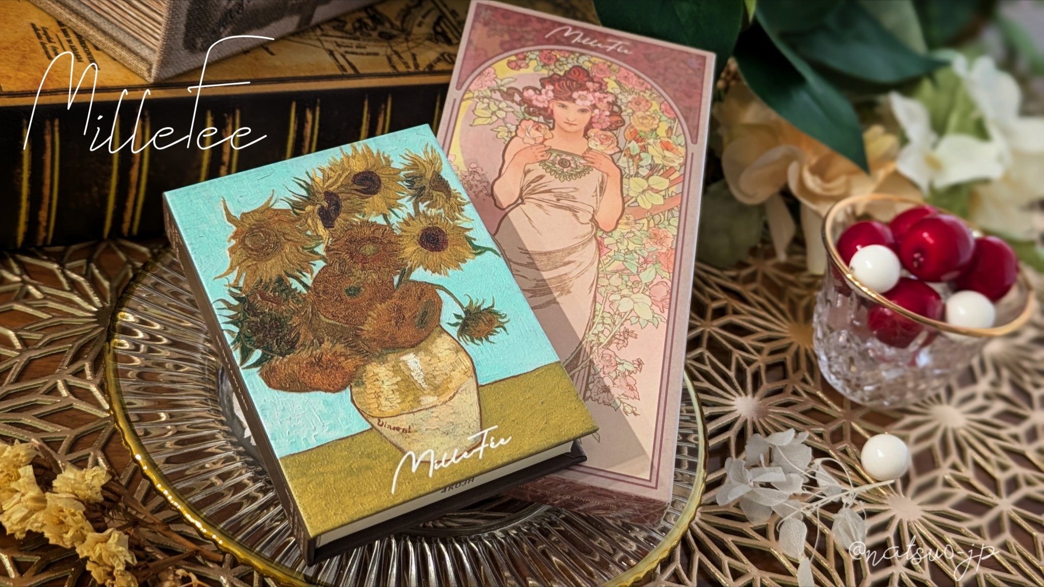 絵画アイシャドウパレット/MilleFée/アイシャドウパレットを使ったクチコミ（2枚目）