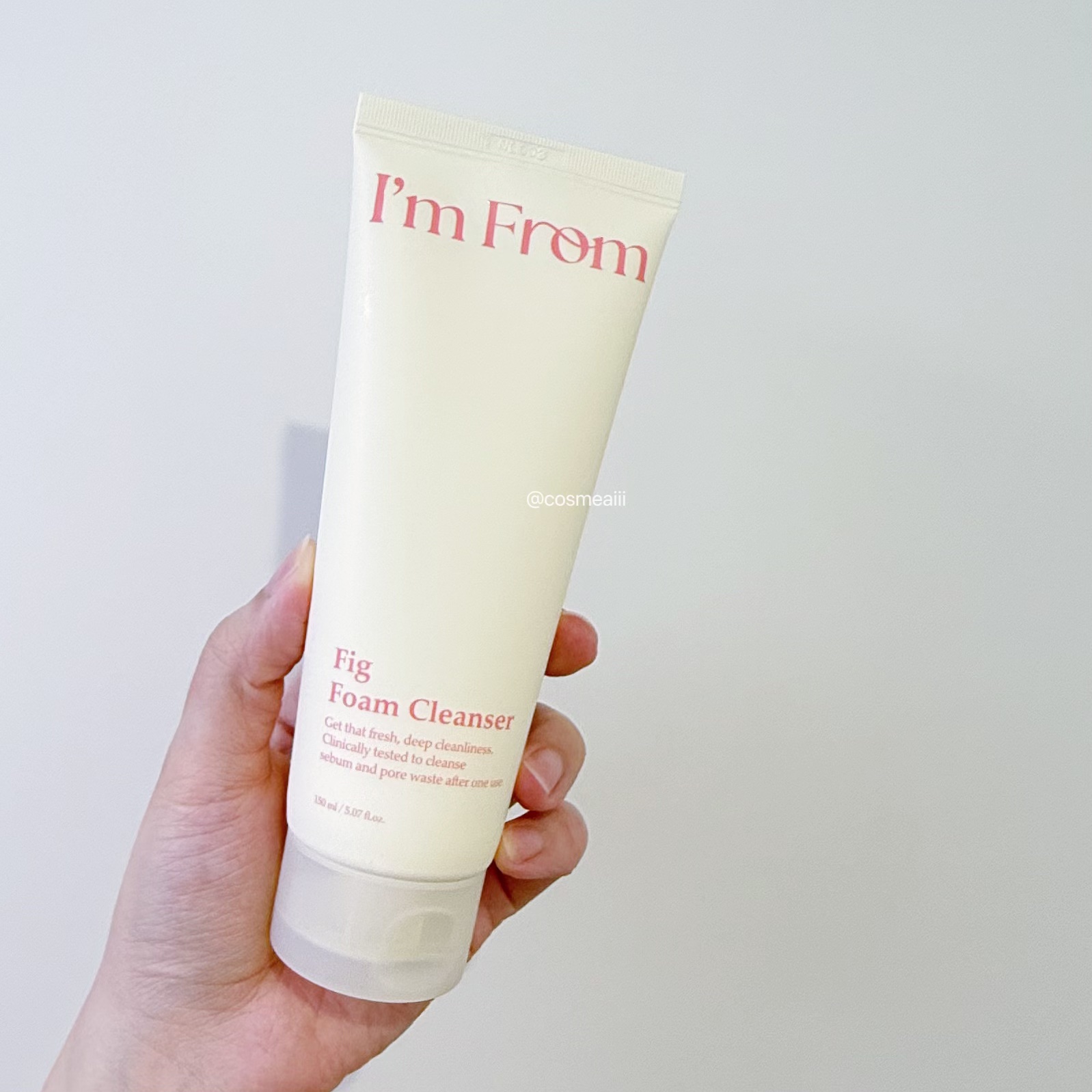 フィグフォームクレンザー/I'm from/洗顔フォームを使ったクチコミ（2枚目）