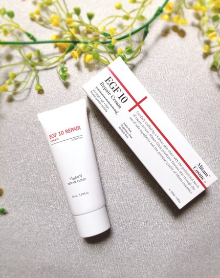 ぴぴちゃん22@フォロバ100% on LIPS 「#PRMitamClinic💓EGF10リペアクリーム✨皮膚科..」(2枚目)