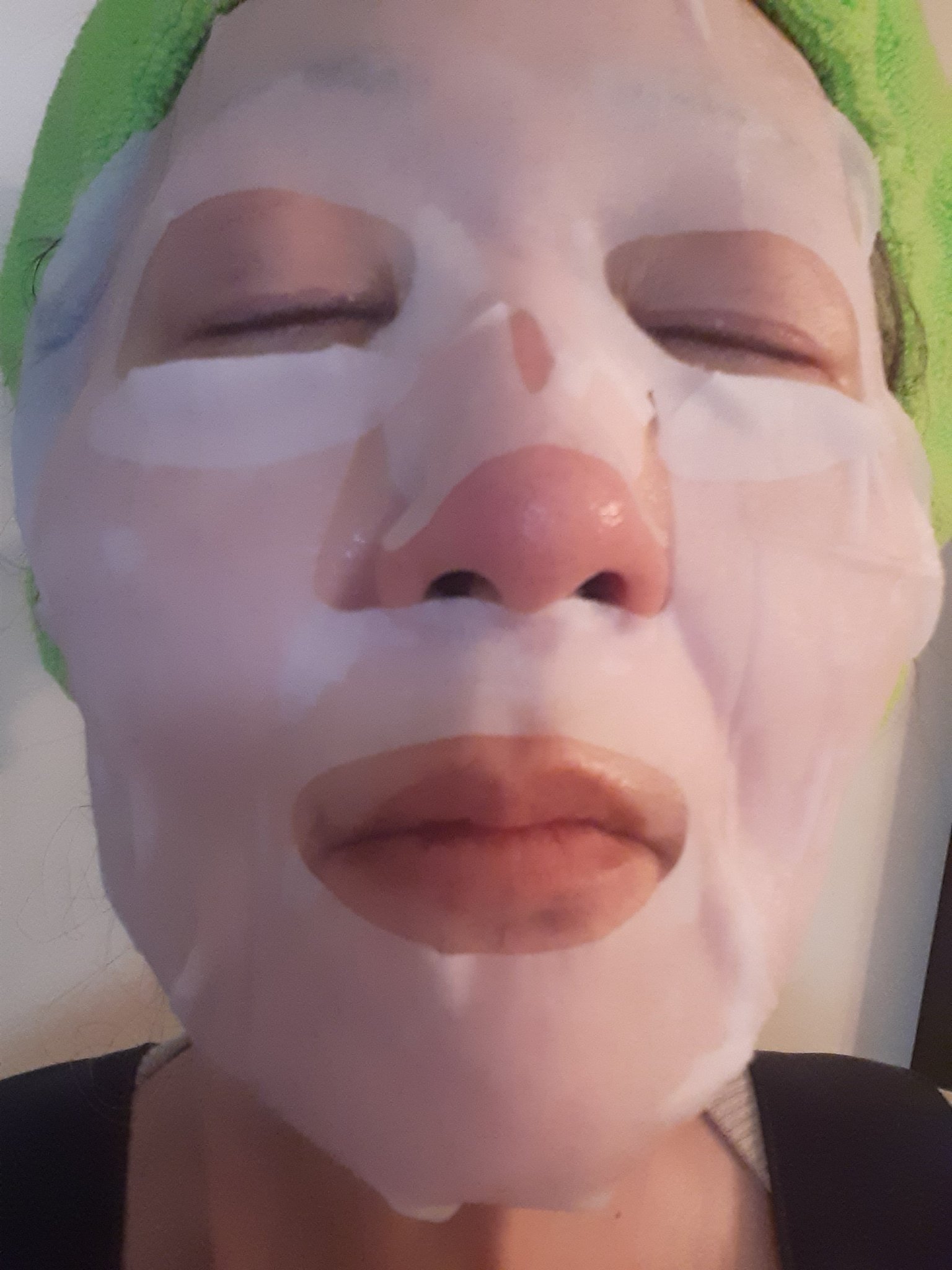 アルブチンコラーゲンエッセンスマスク/Dermal/シートマスク・パックを使ったクチコミ（2枚目）