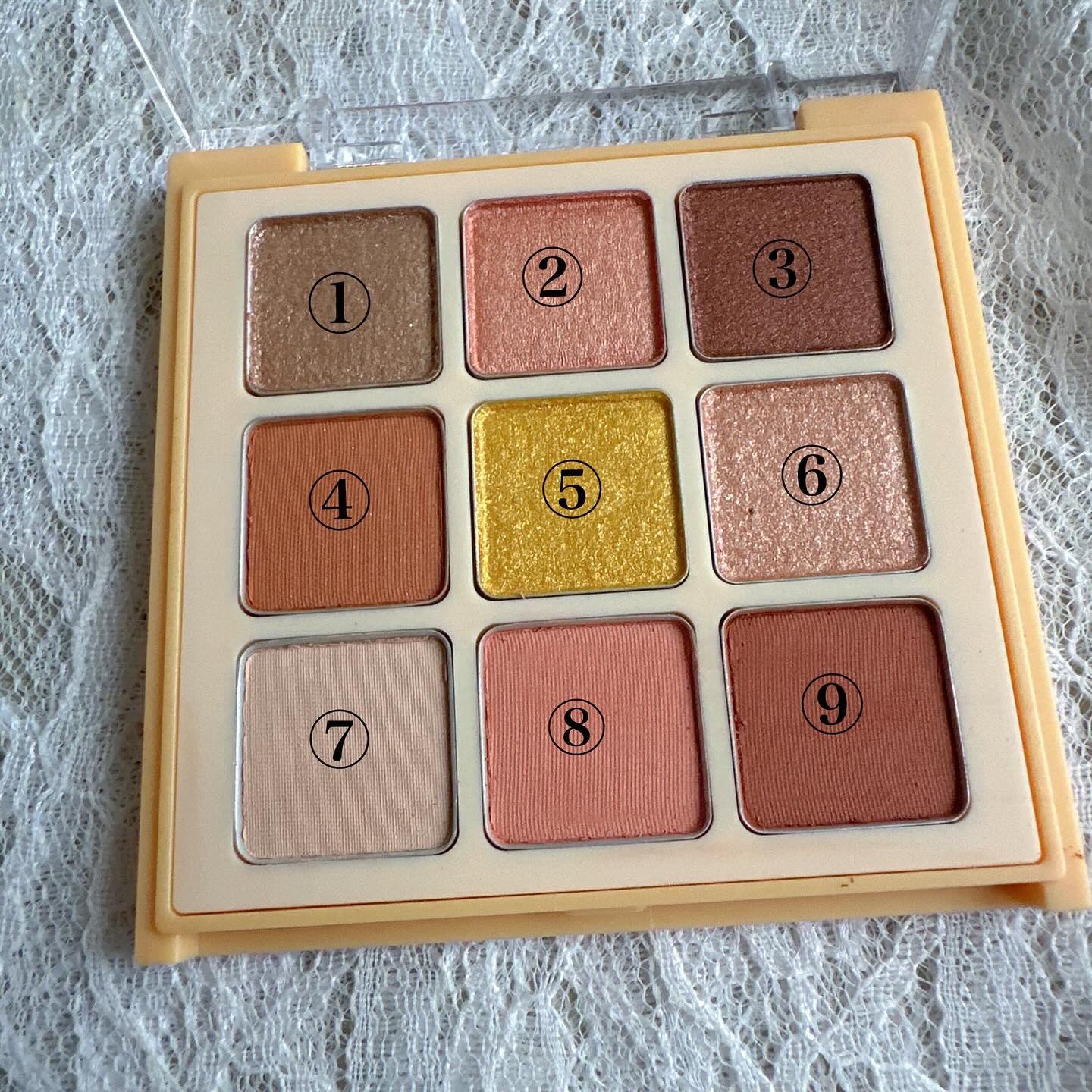 マテリアルカラーパレット/leur charme/アイシャドウパレットを使ったクチコミ（3枚目）