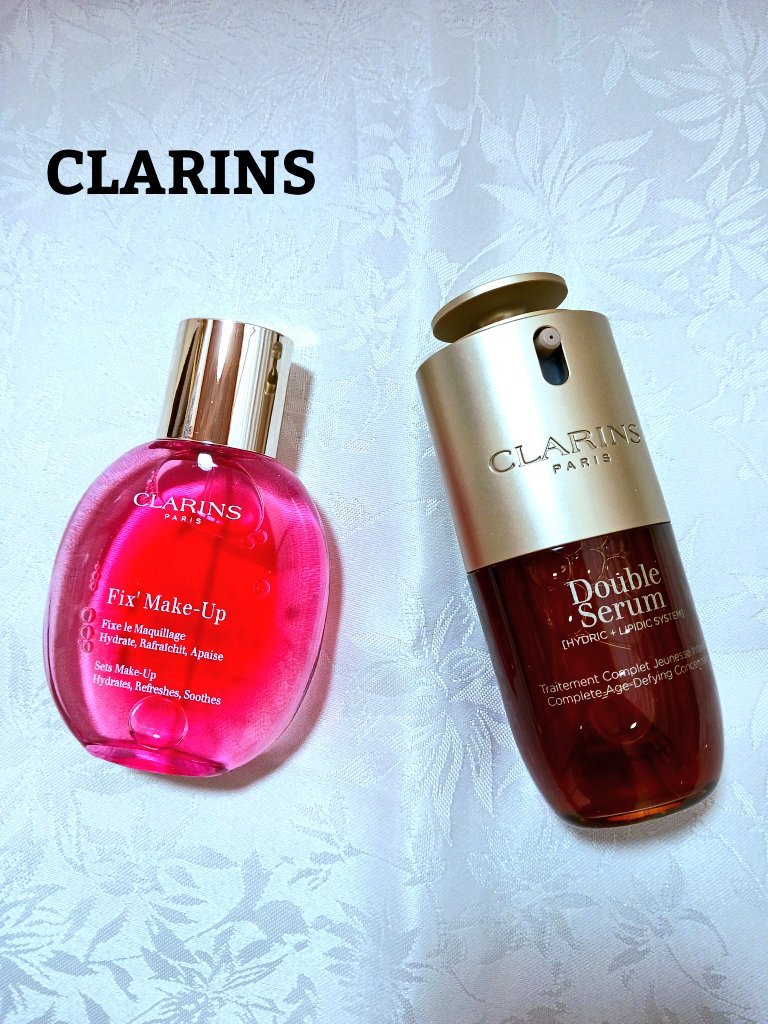 フィックス メイクアップ N/CLARINS/ミスト状化粧水を使ったクチコミ（1枚目）